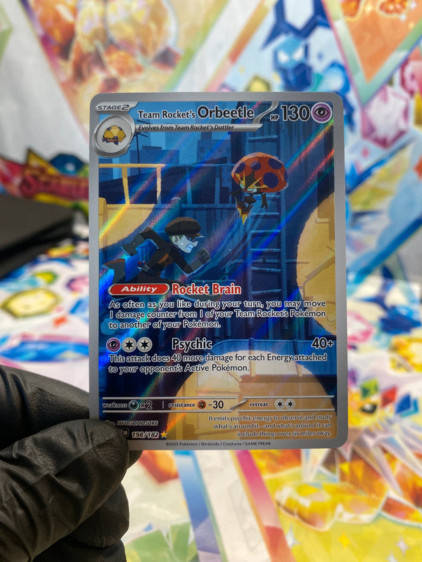 Pokémon Team Rocket's Orbeetle #198 (DRI) - NM