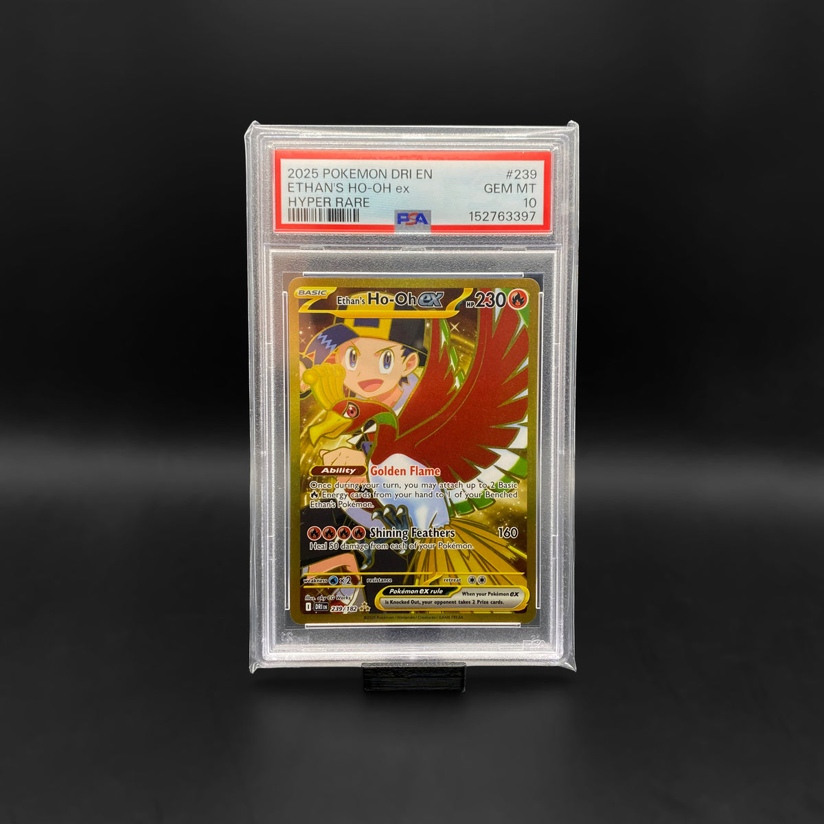 PSA 10 / Ethan's Ho-Oh ex #239