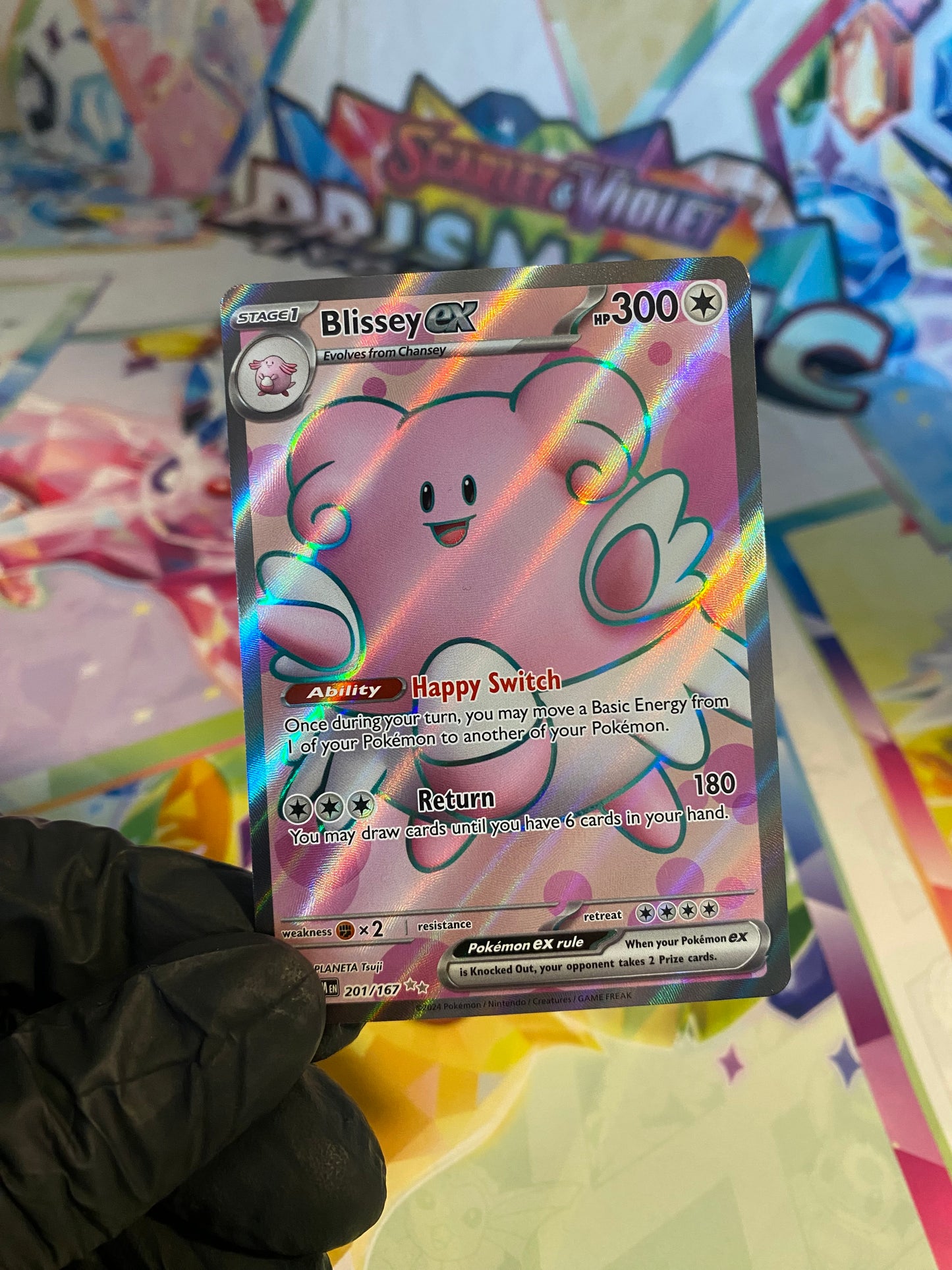 Pokémon Blissey Ex #201 (TWM) - NM/M