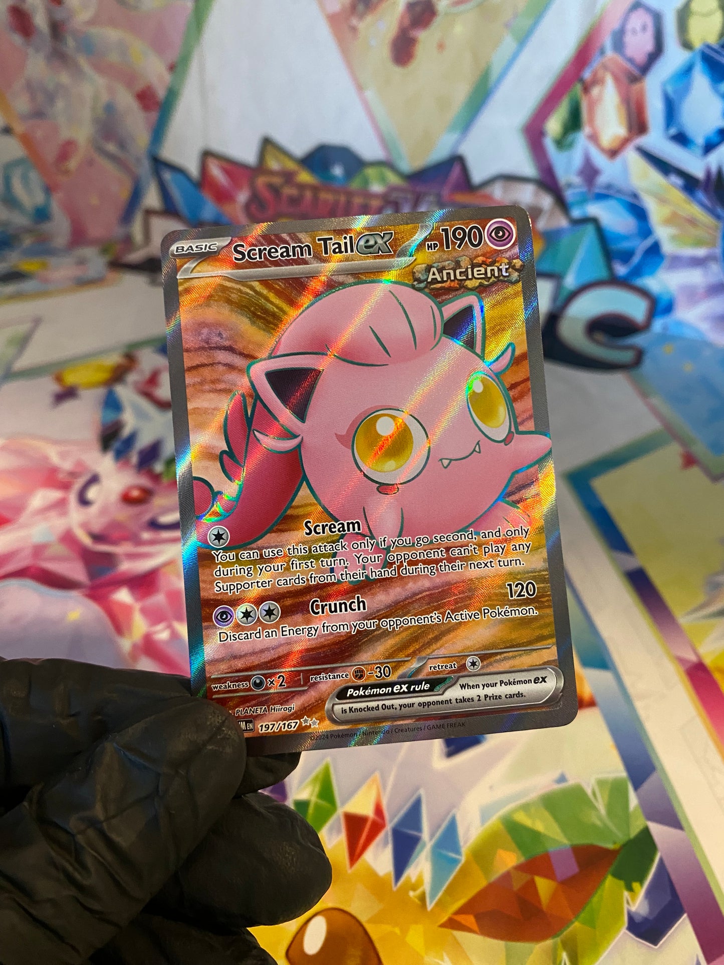 Pokémon Scream Tail Ex #197 (TWM) - NM/M