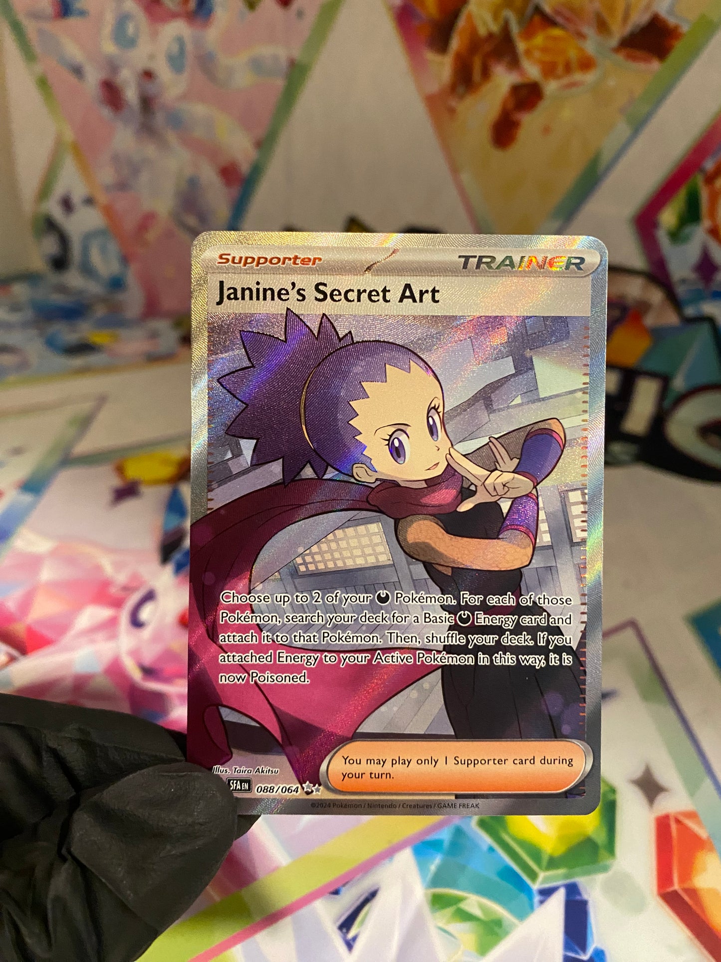 Pokémon Janine's Secret Art #088 (SFA) - M/NM