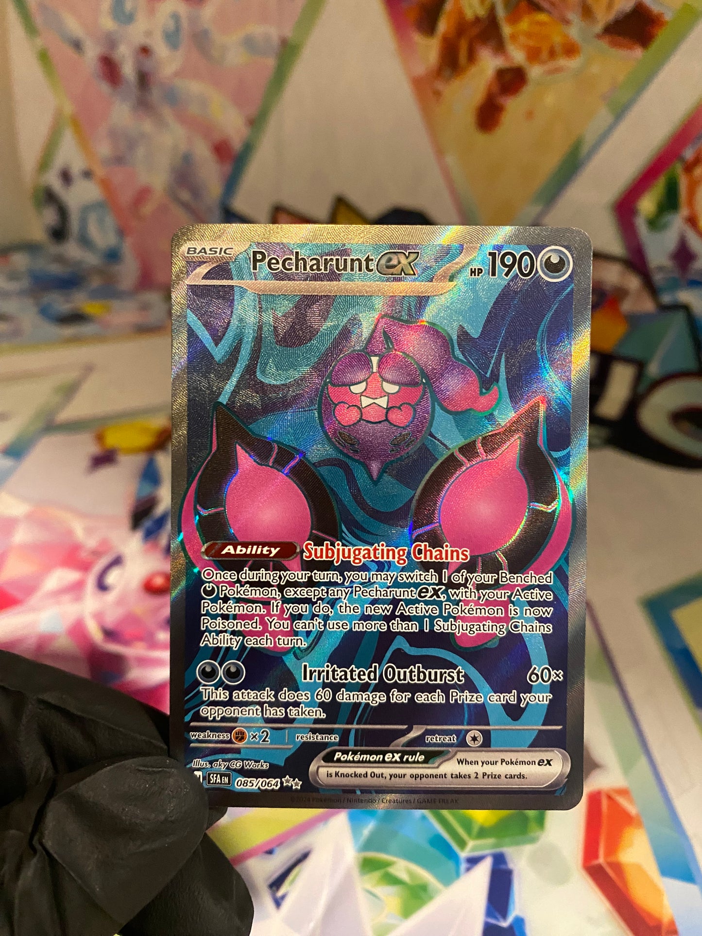 Pokémon Pecharunt Ex #085 (SFA) - NM/M