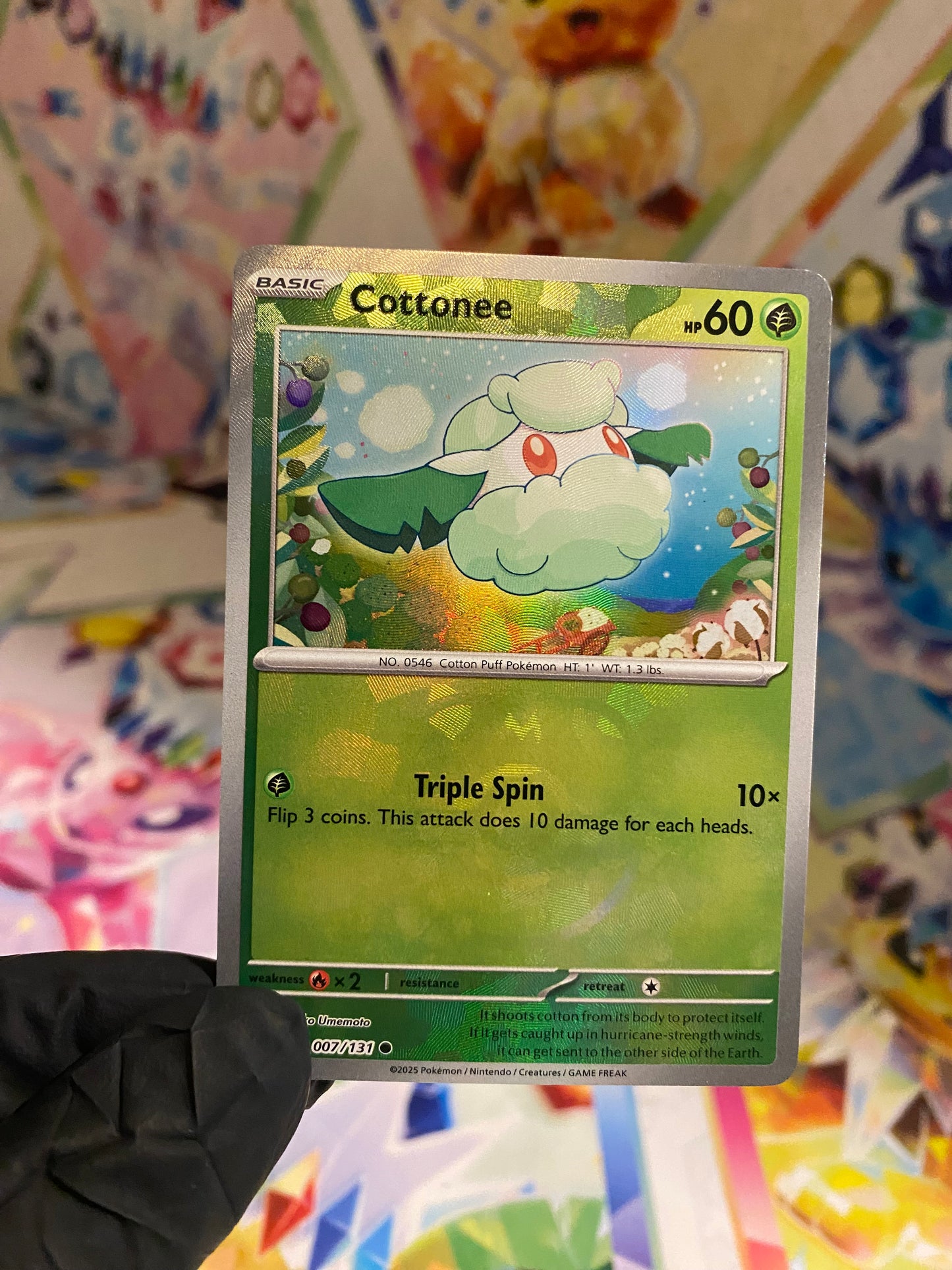 Pokémon Cottonee Masterball #007 (PRE) - NM/M
