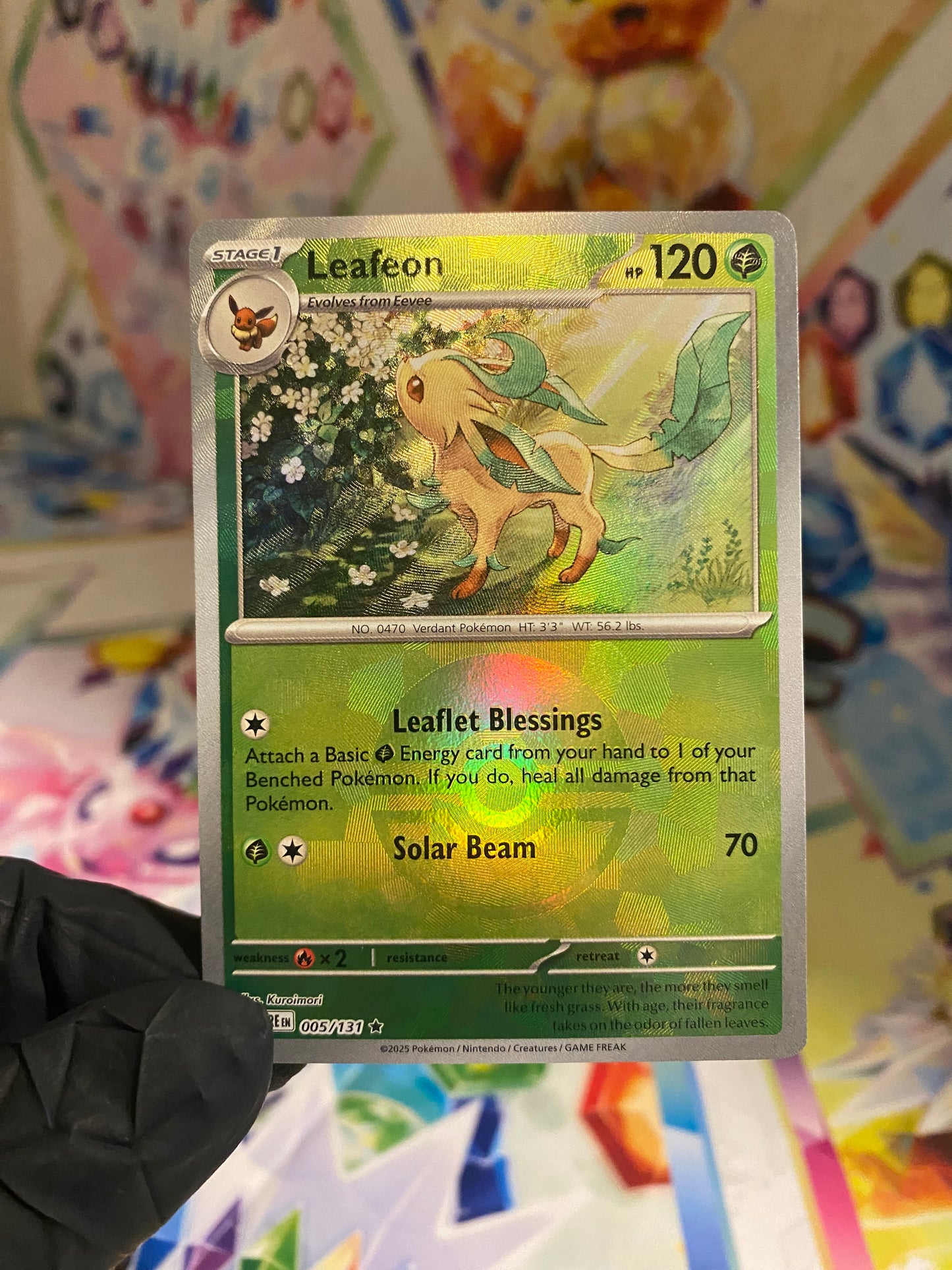 Pokémon Leafeon Pokéball #005 (PRE) - NM/M