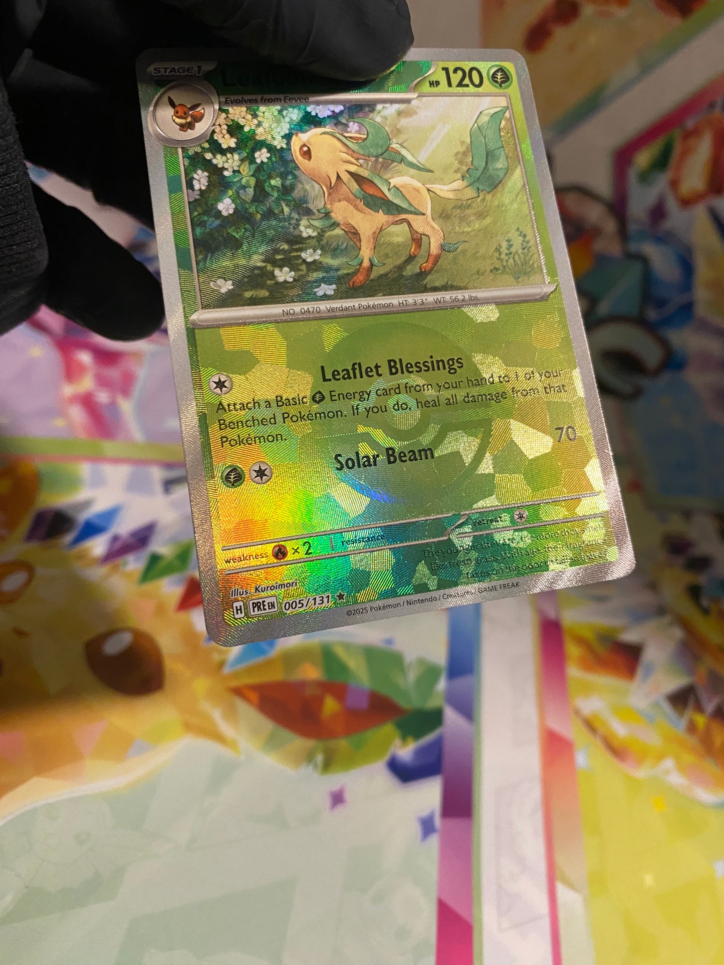Pokémon Leafeon Pokéball #005 (PRE) - NM/M