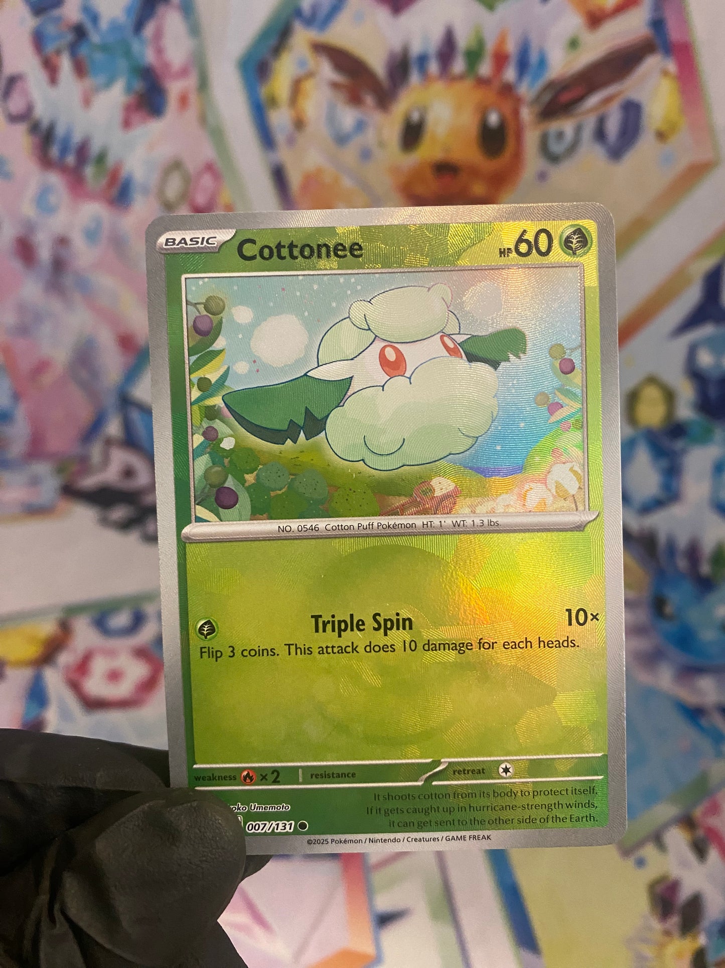Pokémon Cottonee Pokéball #007 (PRE) - NM/M