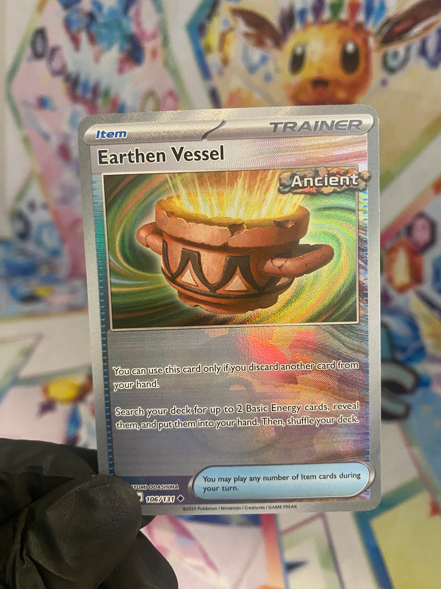Pokémon Earthen Vessel Pokéball #106 (PRE) - NM