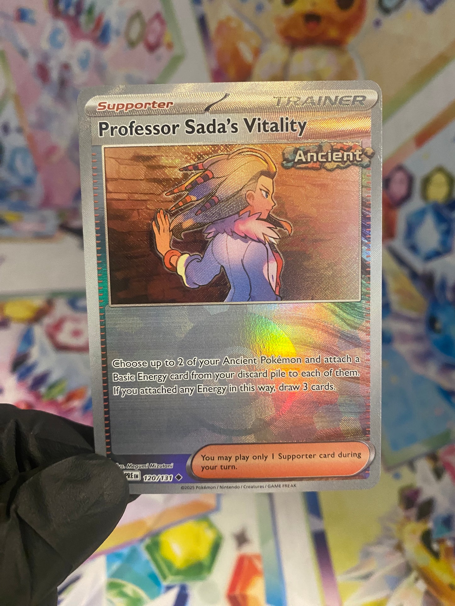 Pokémon Professor Sada's Vitality Pokéball #120 (PRE) - NM/M