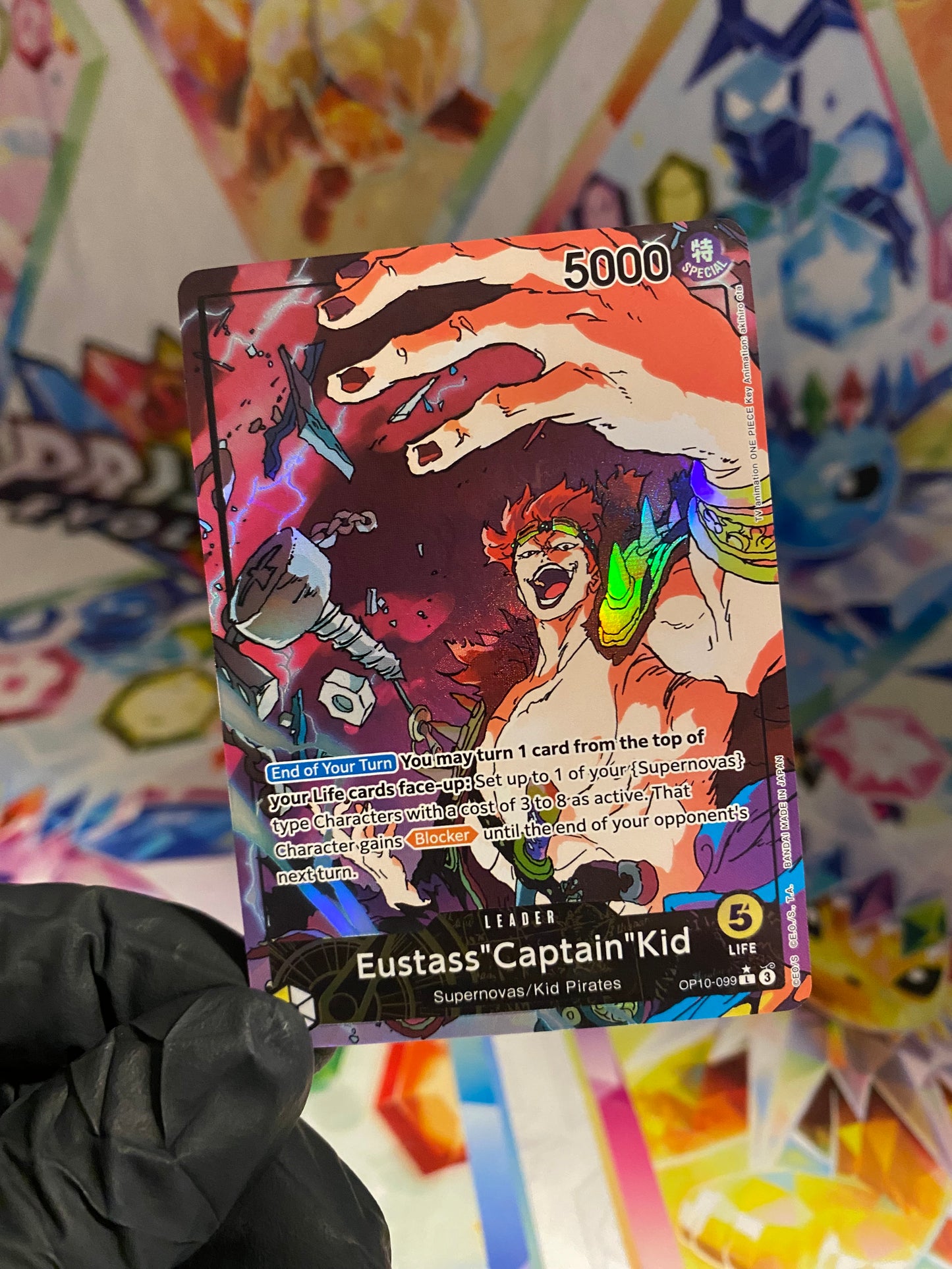 One Piece Eustass "Captain" Kid L★(OP10-099) - NM/M