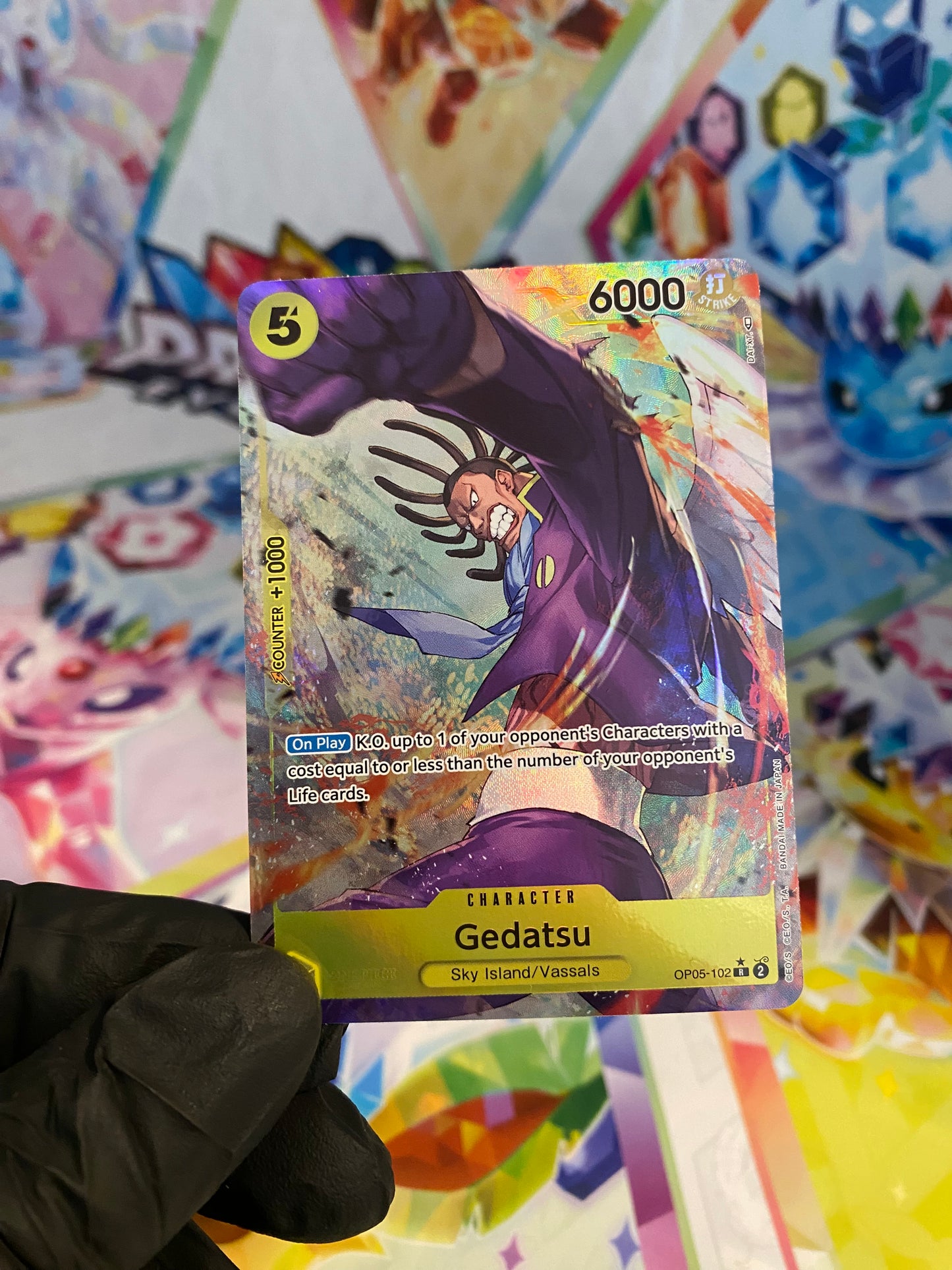 One Piece Gedatsu R★ (OP05-102) - NM/M