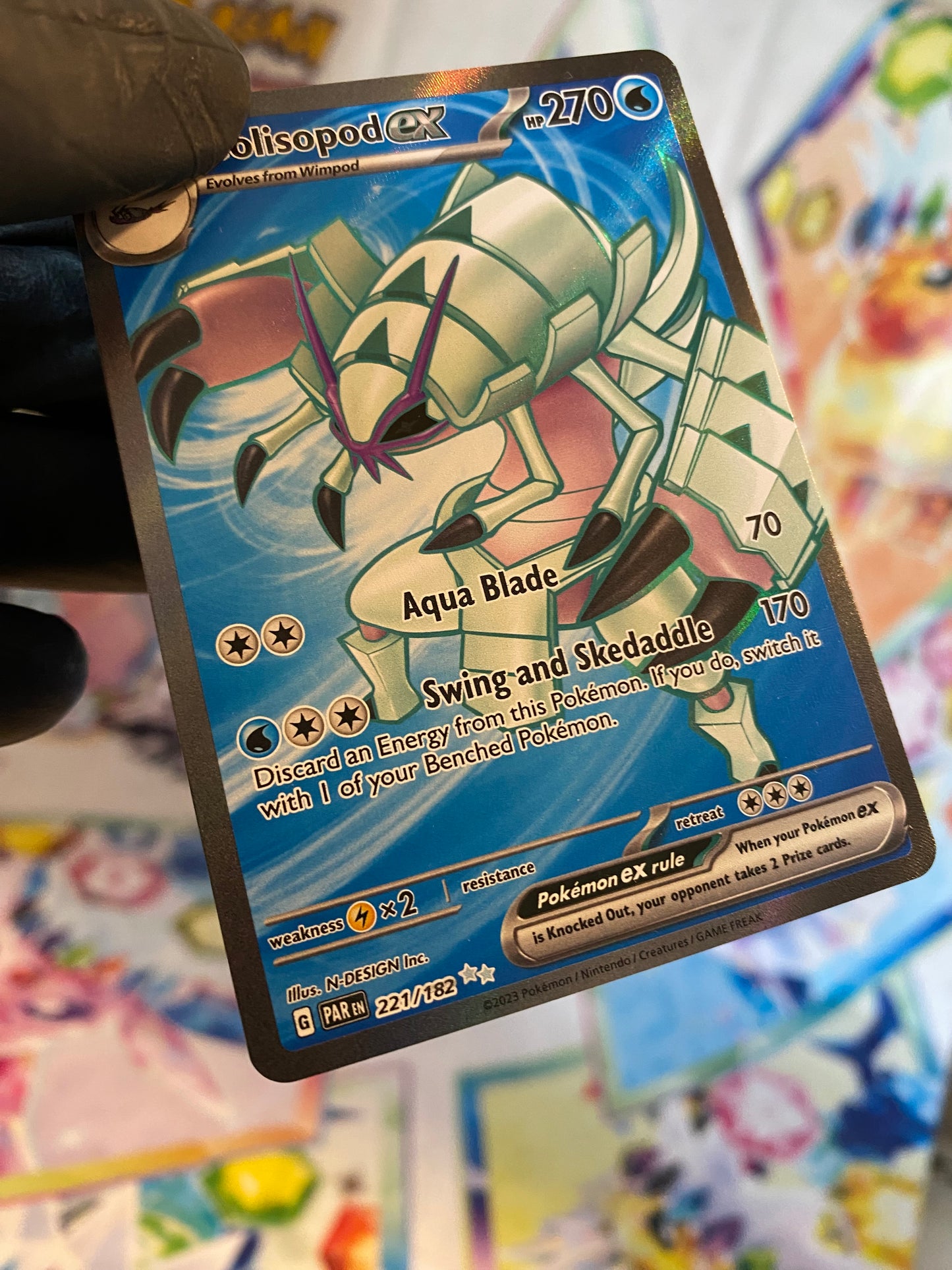 Pokémon Golisopod Ex #221 (PAR) - NM/M