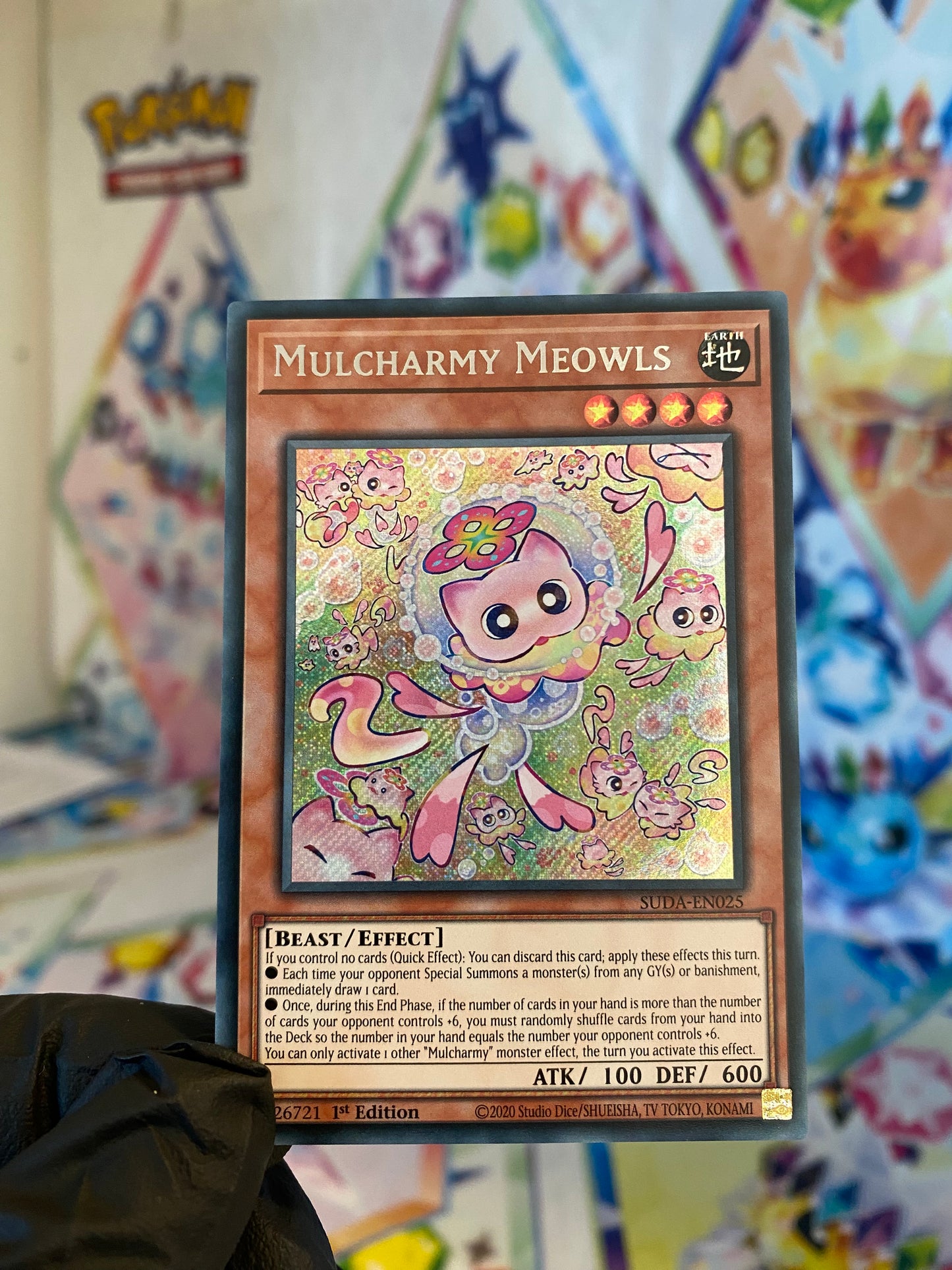 Yu-Gi-Oh! Mulcharmy Meowls (SUDA-EN025) - NM/M