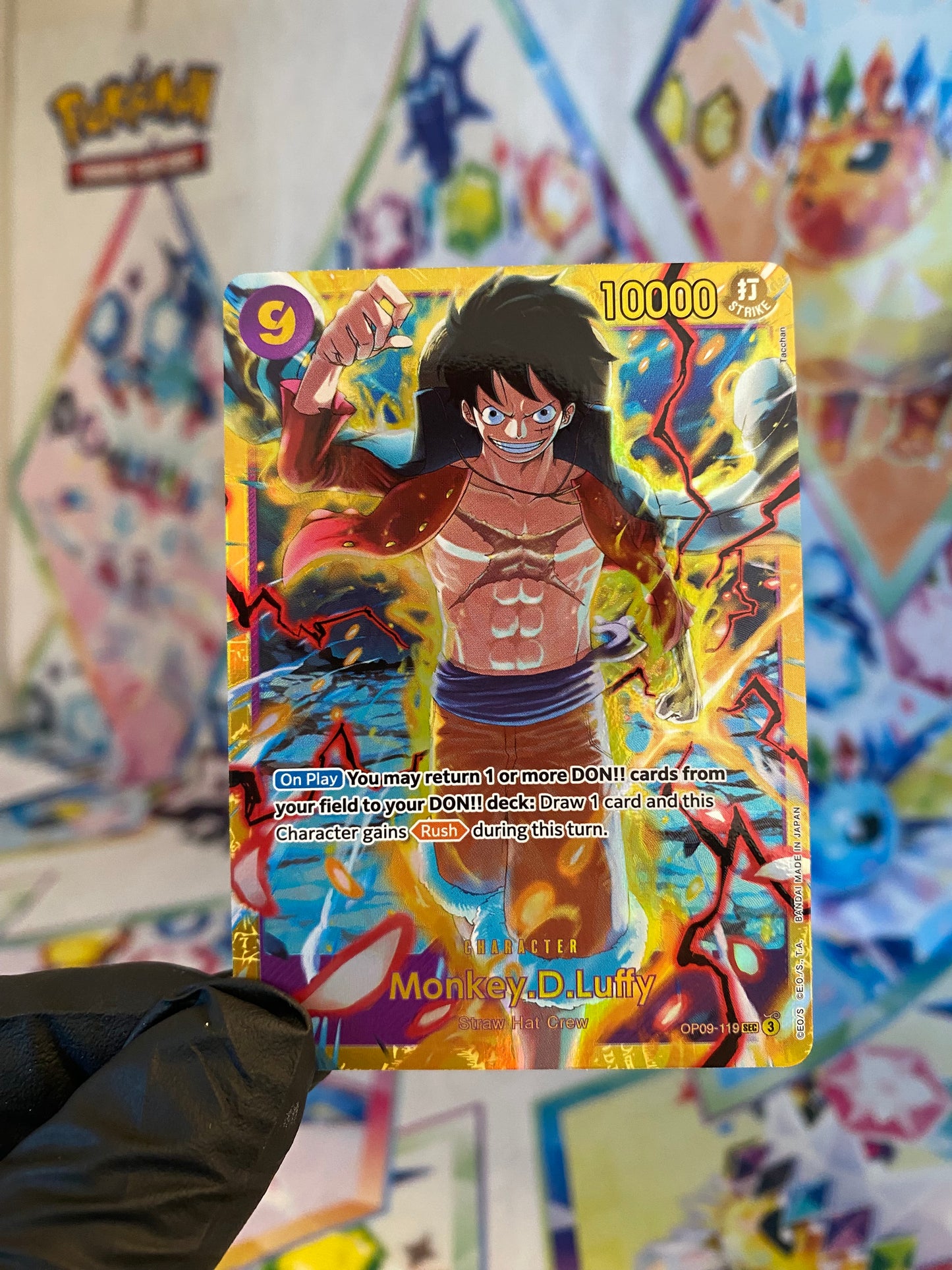 One Piece Monkey.D.Luffy (OP09-119) - NM/M