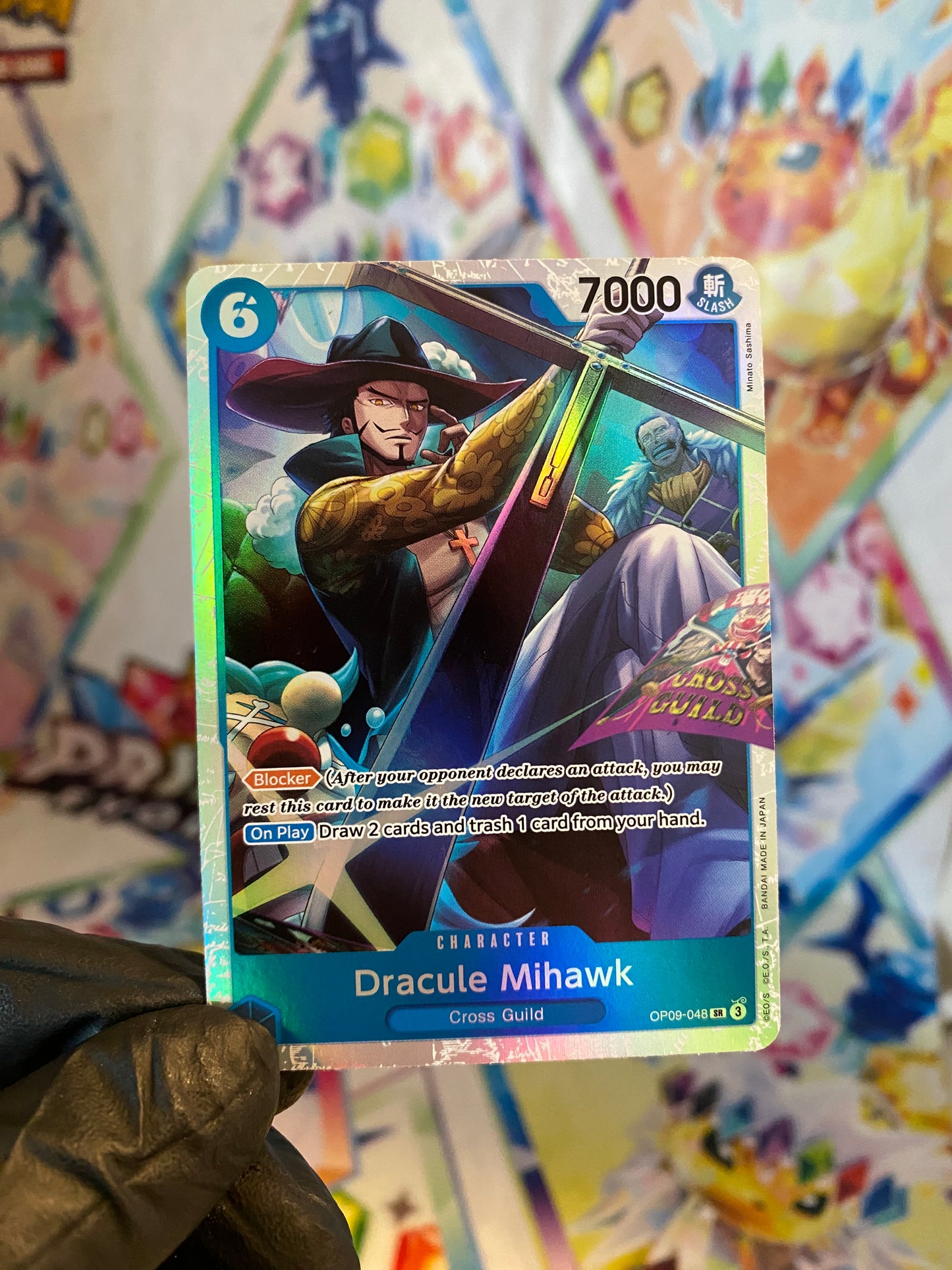 One Piece Dracule Mihawk (OP09-048) - NM/M