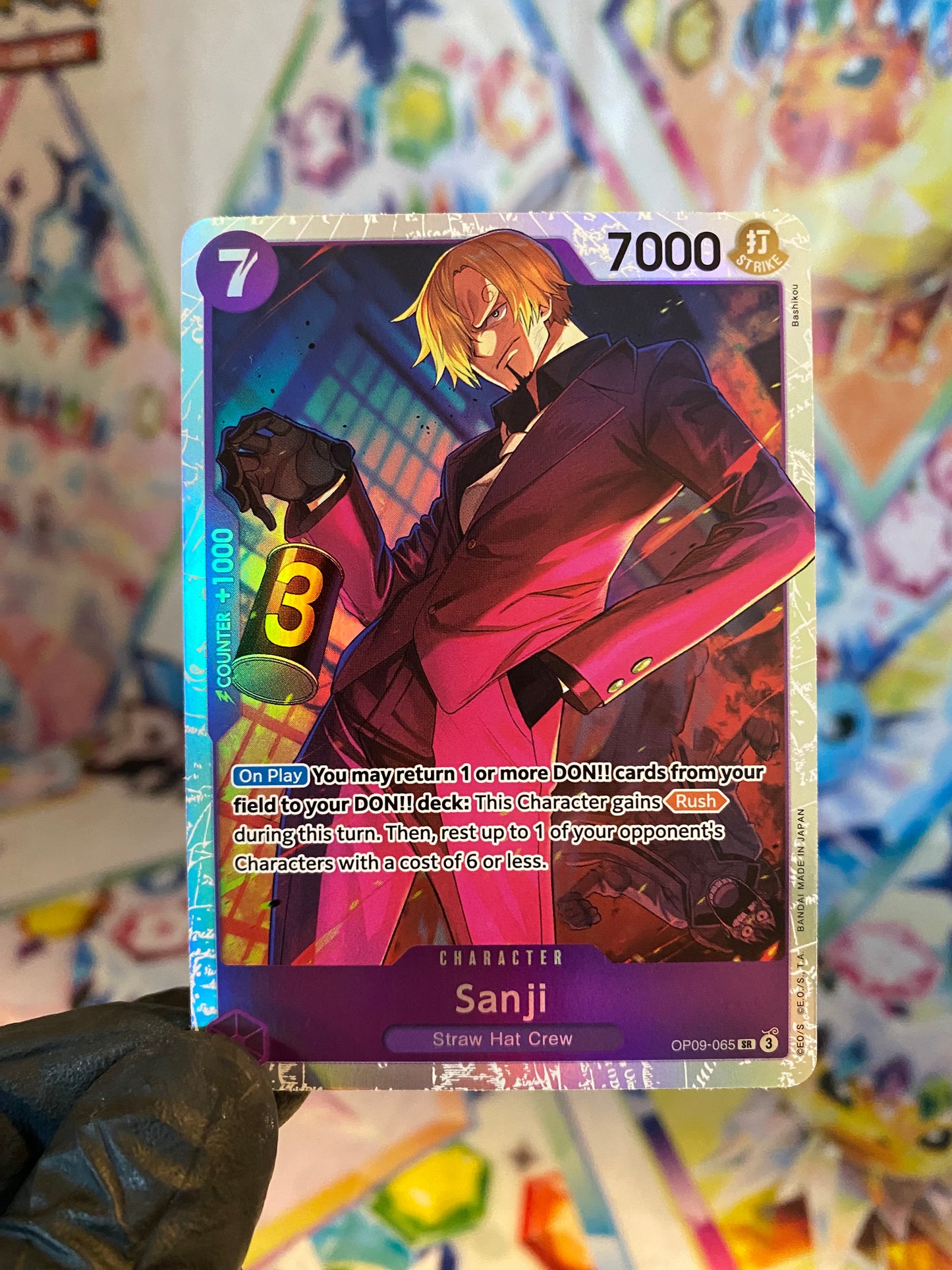 One Piece Sanji SR (OP09-065) - NM/M
