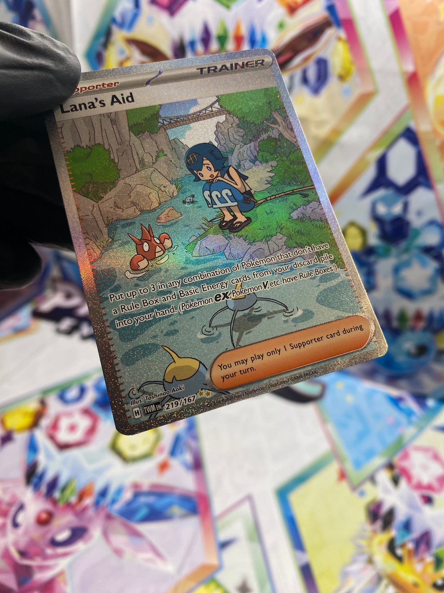 Pokémon Lana's Aid #219 (TWM) - NM/M