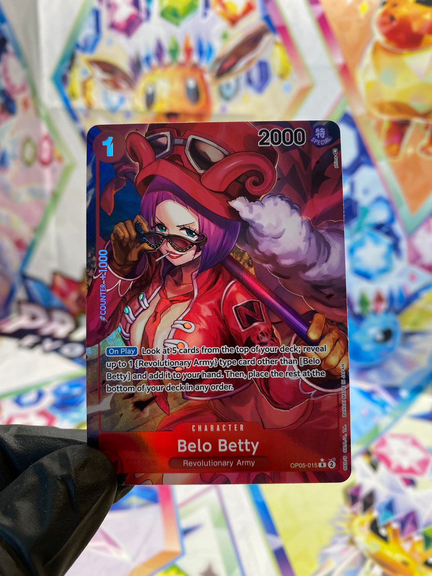 One Piece Belo Betty R★ (OP05-015) - NM/M