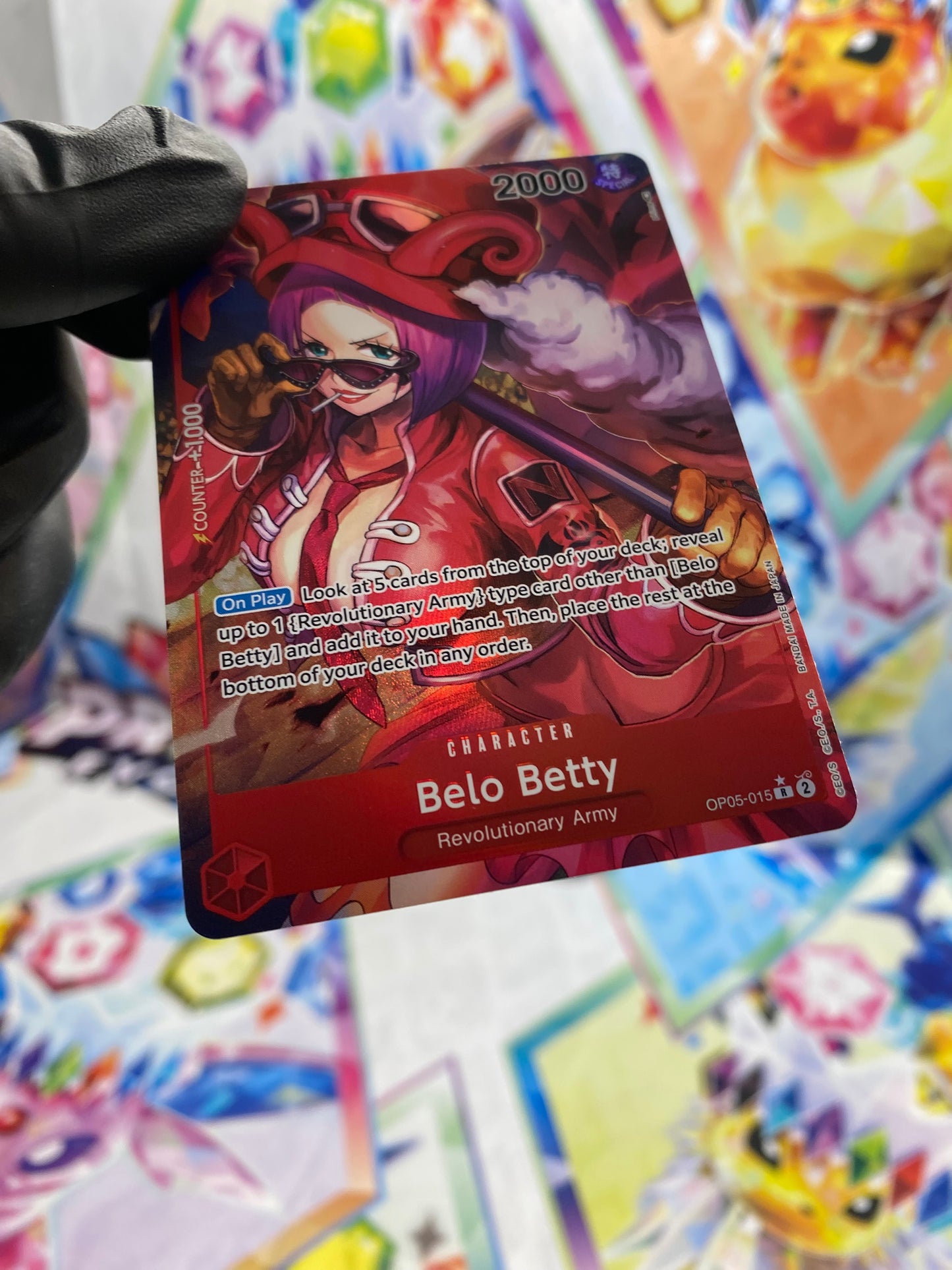 One Piece Belo Betty R★ (OP05-015) - NM/M