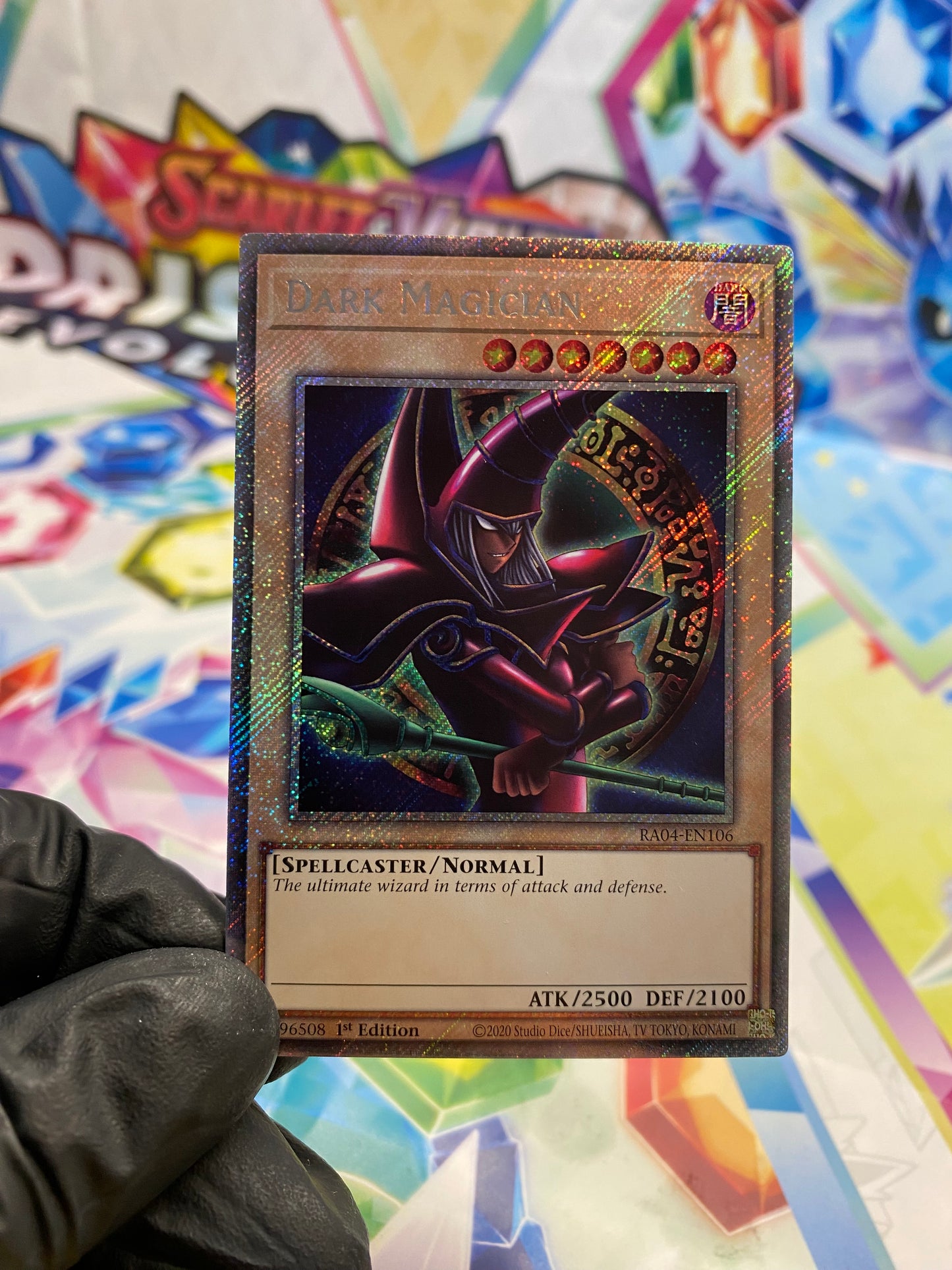 Yu-Gi-Oh! Dark Magician Arkana (RA04-EN106) Platinum Secret Rare - NM/M