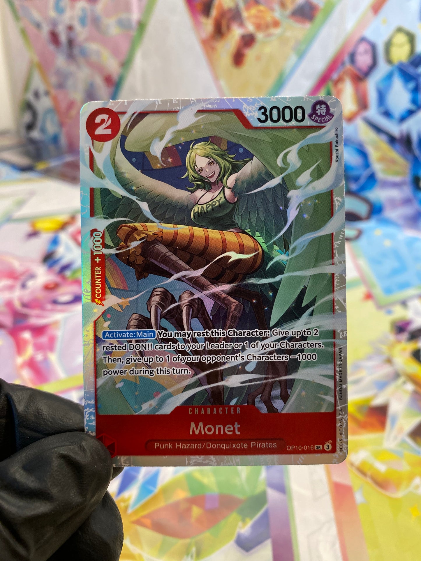 One Piece Monet SR (OP10-016) - NM/M