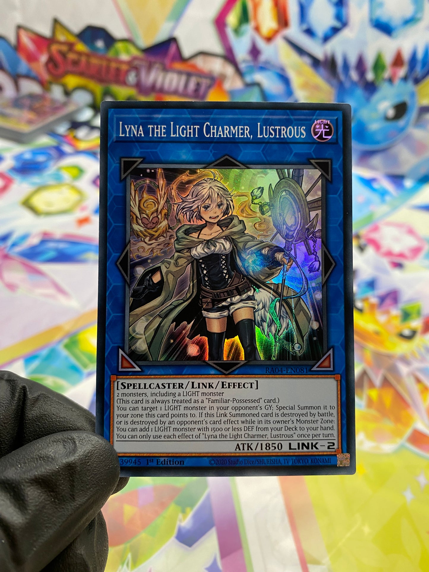 Yu-Gi-Oh! Lyna the Light Charmer, Lustrous (RA04-EN081) Super Rare - NM/M