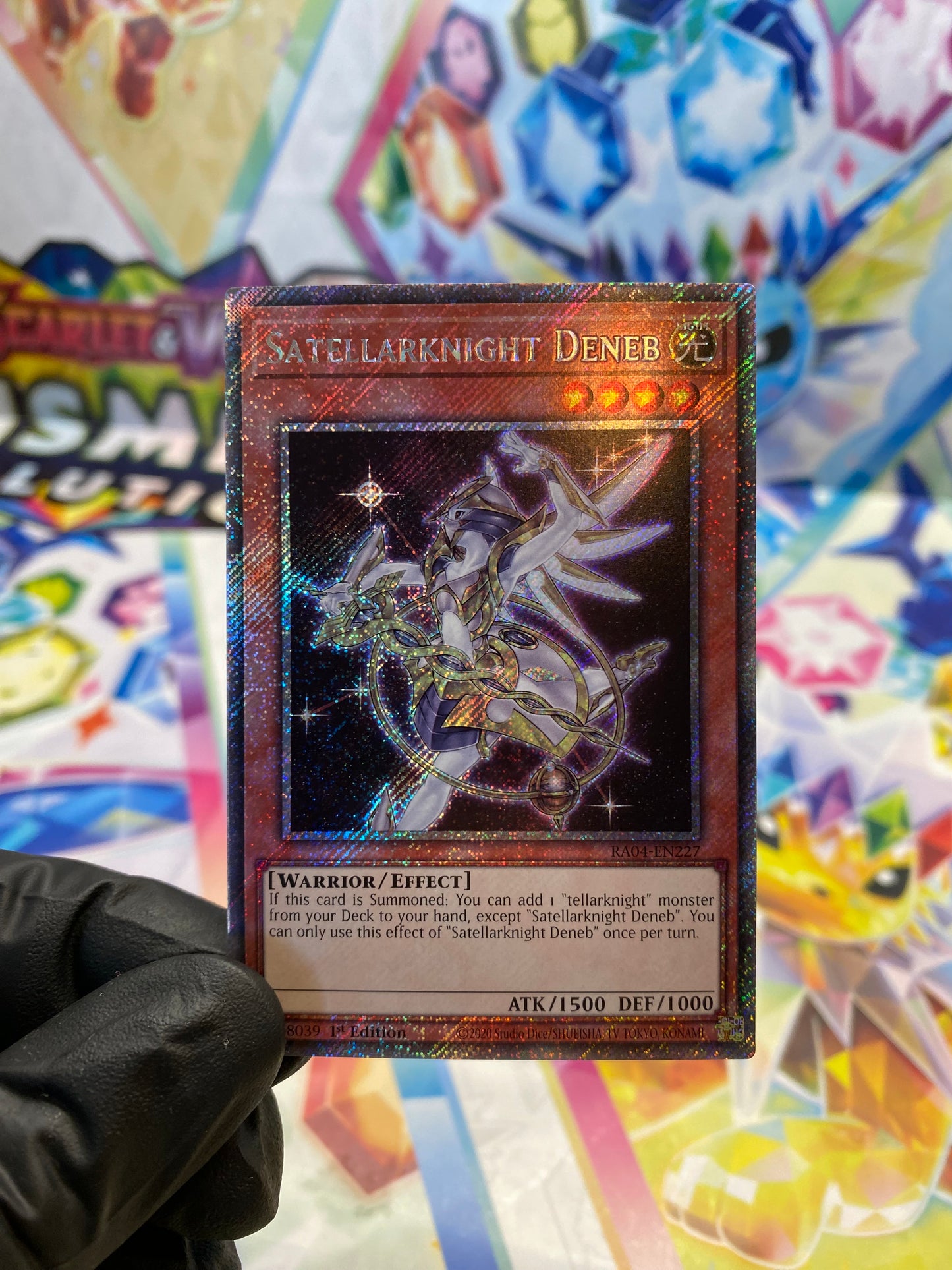 Yu-Gi-Oh! Satellarknight Deneb (RA04-EN227) Platinum Secret Rare - NM/M