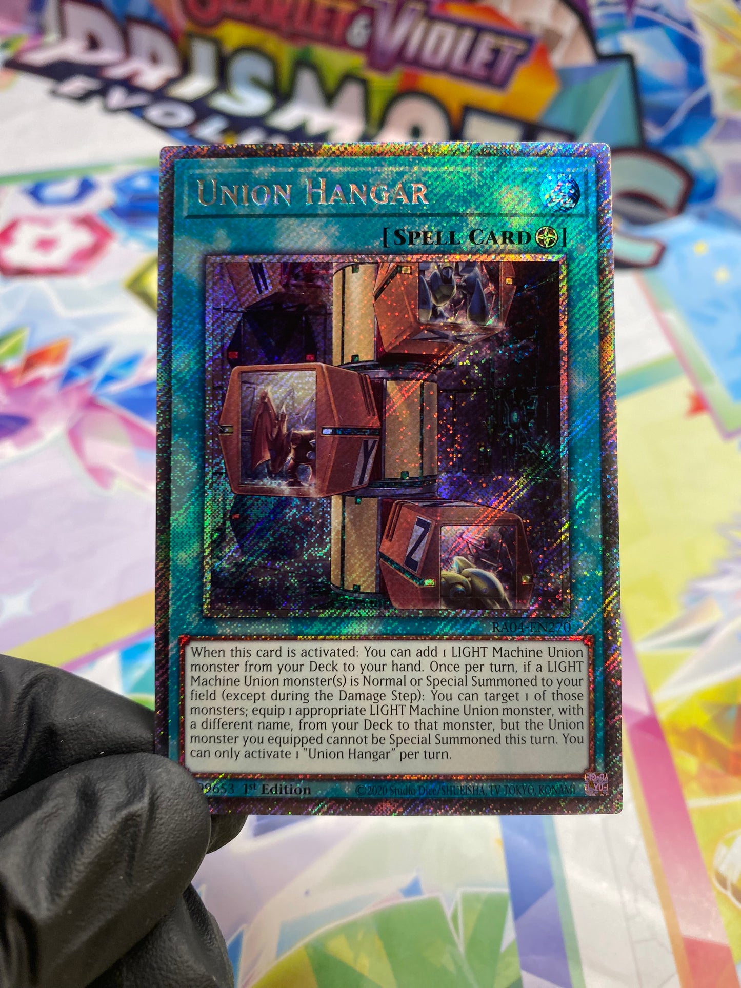 Yu-Gi-Oh! Union Hangar (RA04-EN270) Platinum Secret Rare - NM/M