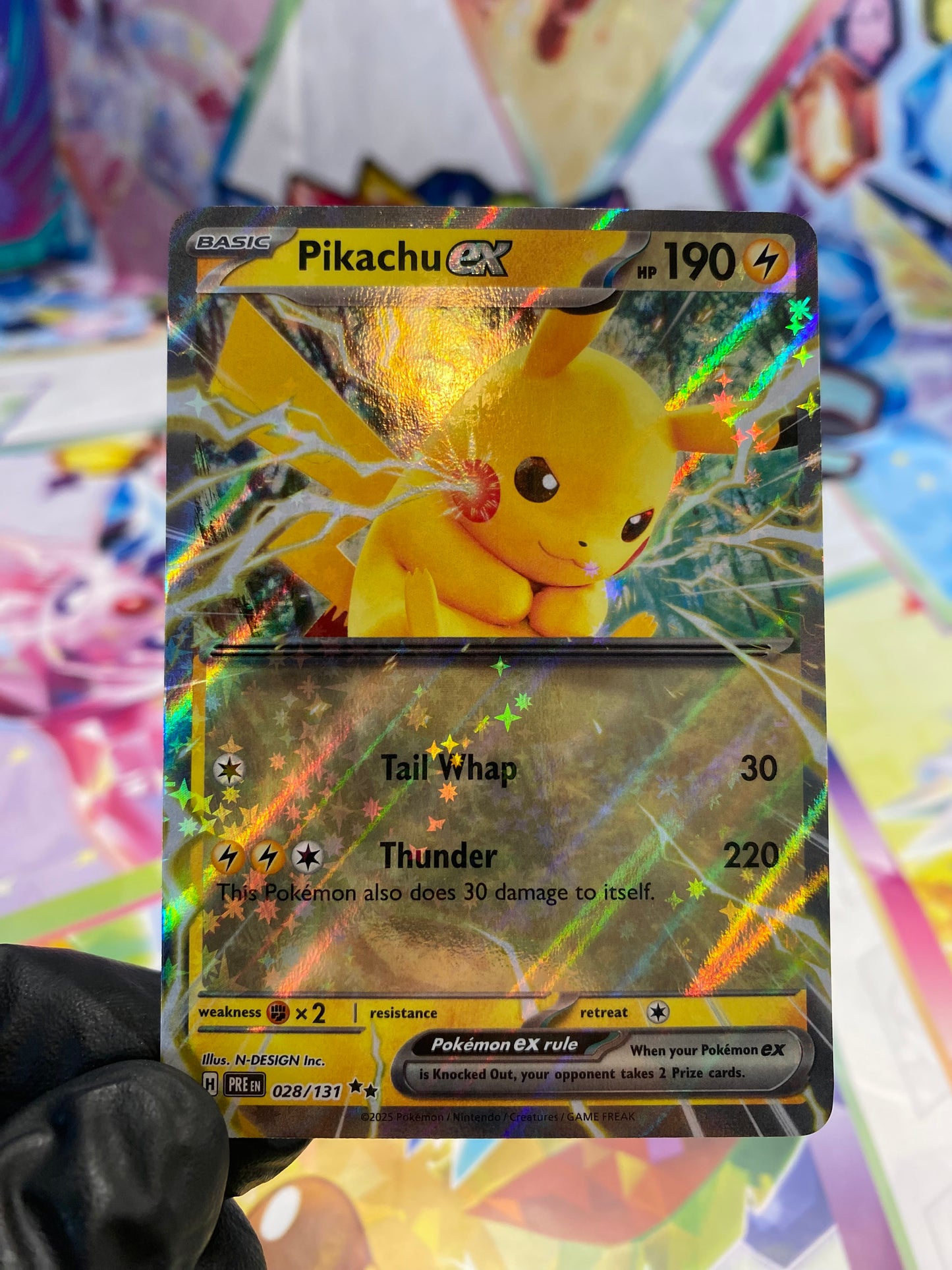 Pokémon Pikachu Ex #028 (PRE) - NM/M