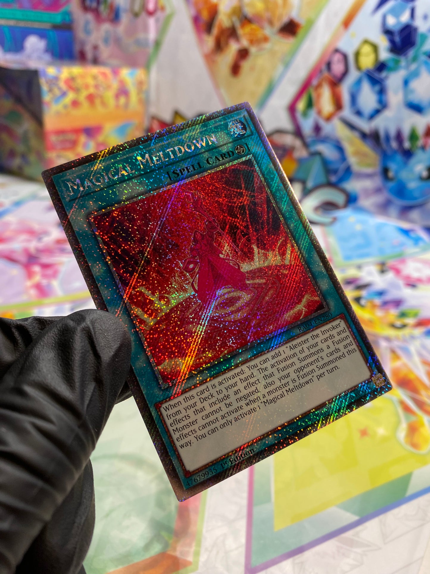 Yu-Gi-Oh! Magical Meltdown (RA04-EN280) Platinum Secret Rare - NM/M