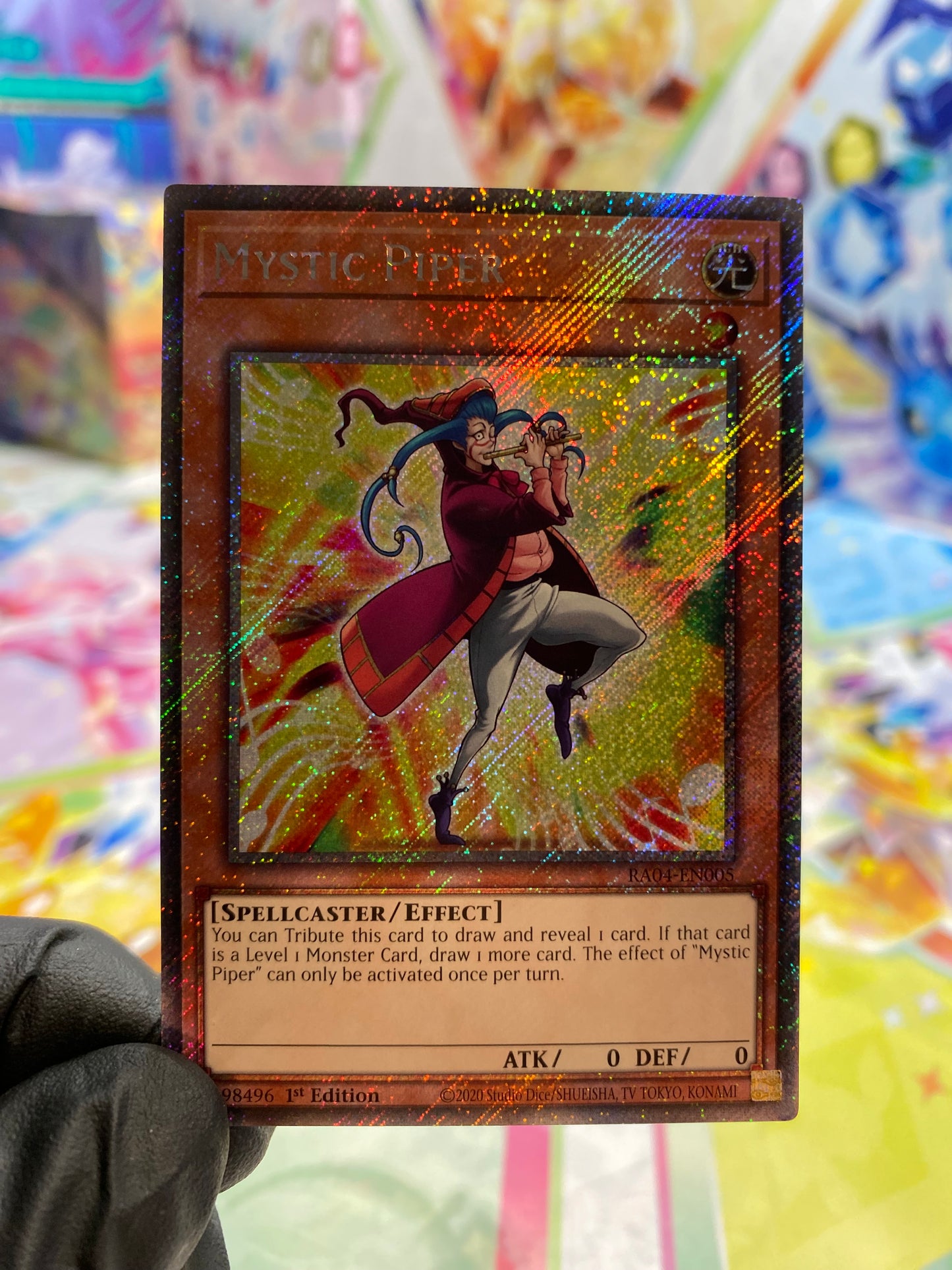 Yu-Gi-Oh! Mystic Piper (RA04-EN005) Platinum Secret Rare - NM/M