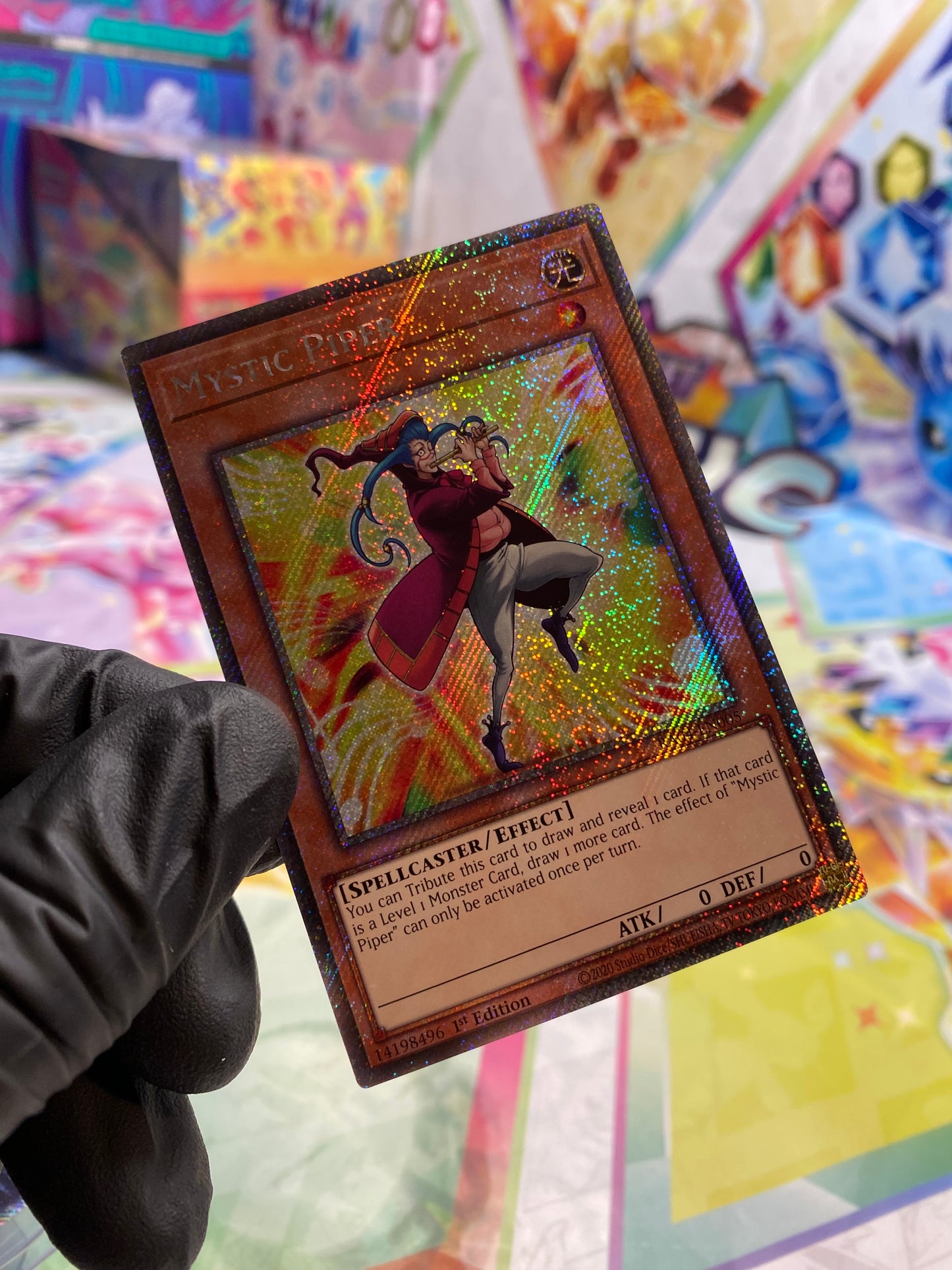 Yu-Gi-Oh! Mystic Piper (RA04-EN005) Platinum Secret Rare - NM/M