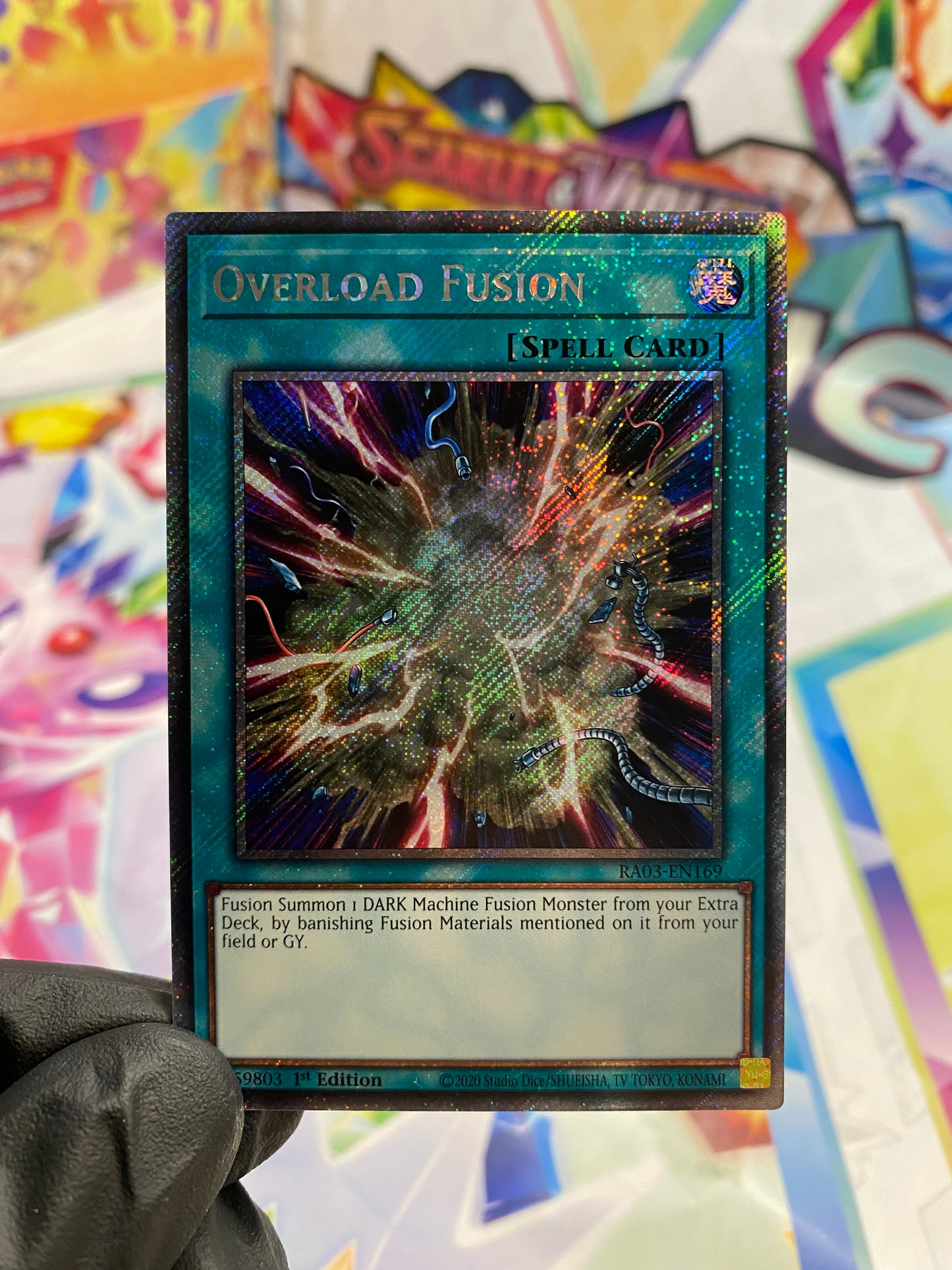 Yu-Gi-Oh! Overload Fusion (RA03-EN169) Platinum Secret Rare - NM/M