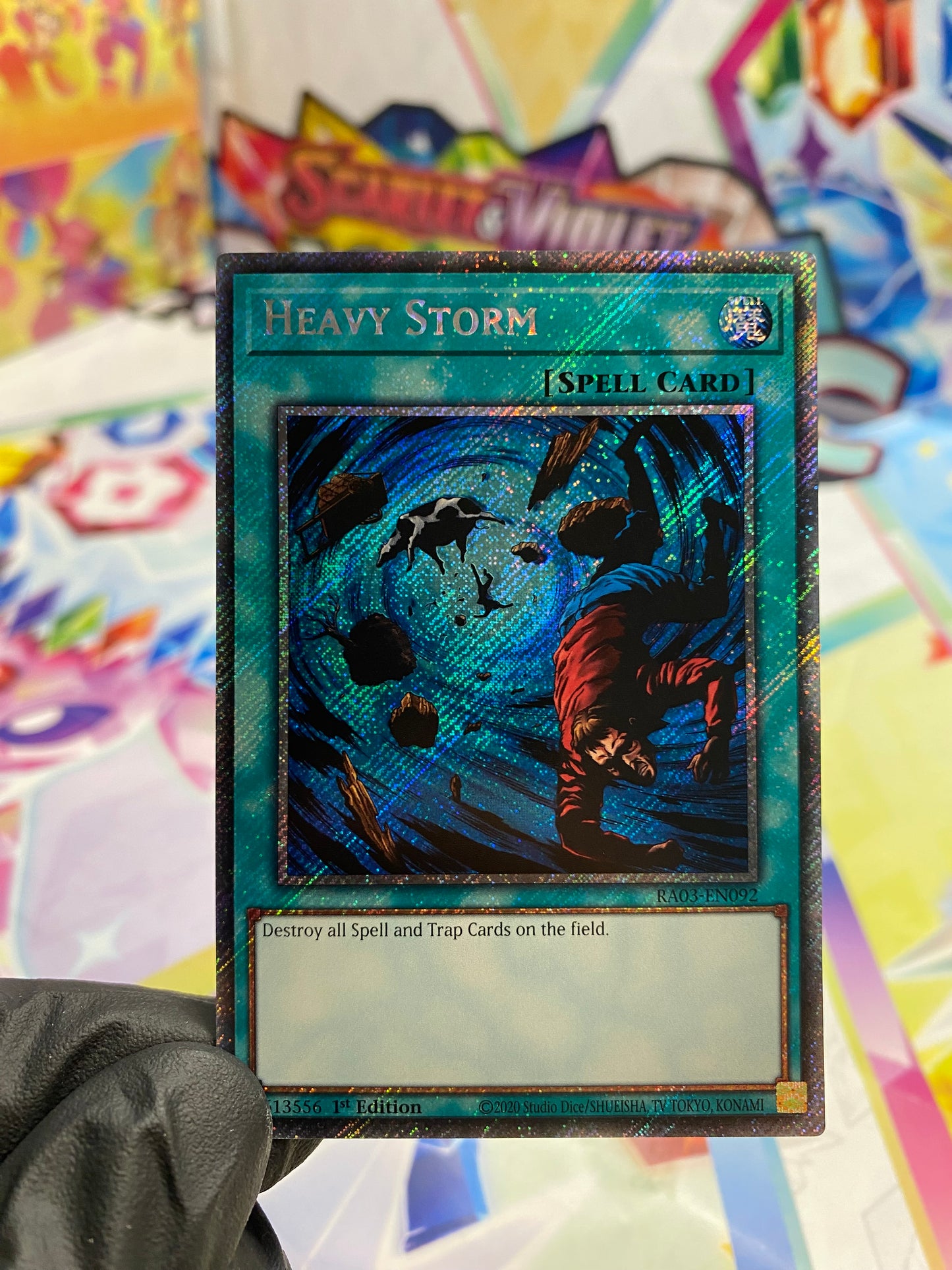 Yu-Gi-Oh! Heavy Storm (RA03-EN092) Platinum Secret Rare - NM/M