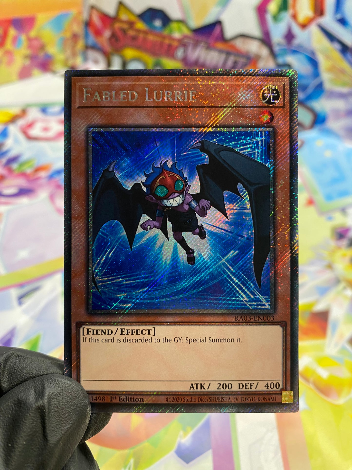 Yu-Gi-Oh! Fabled Lurrie (RA03-EN003) Platinum Secret Rare - NM/M
