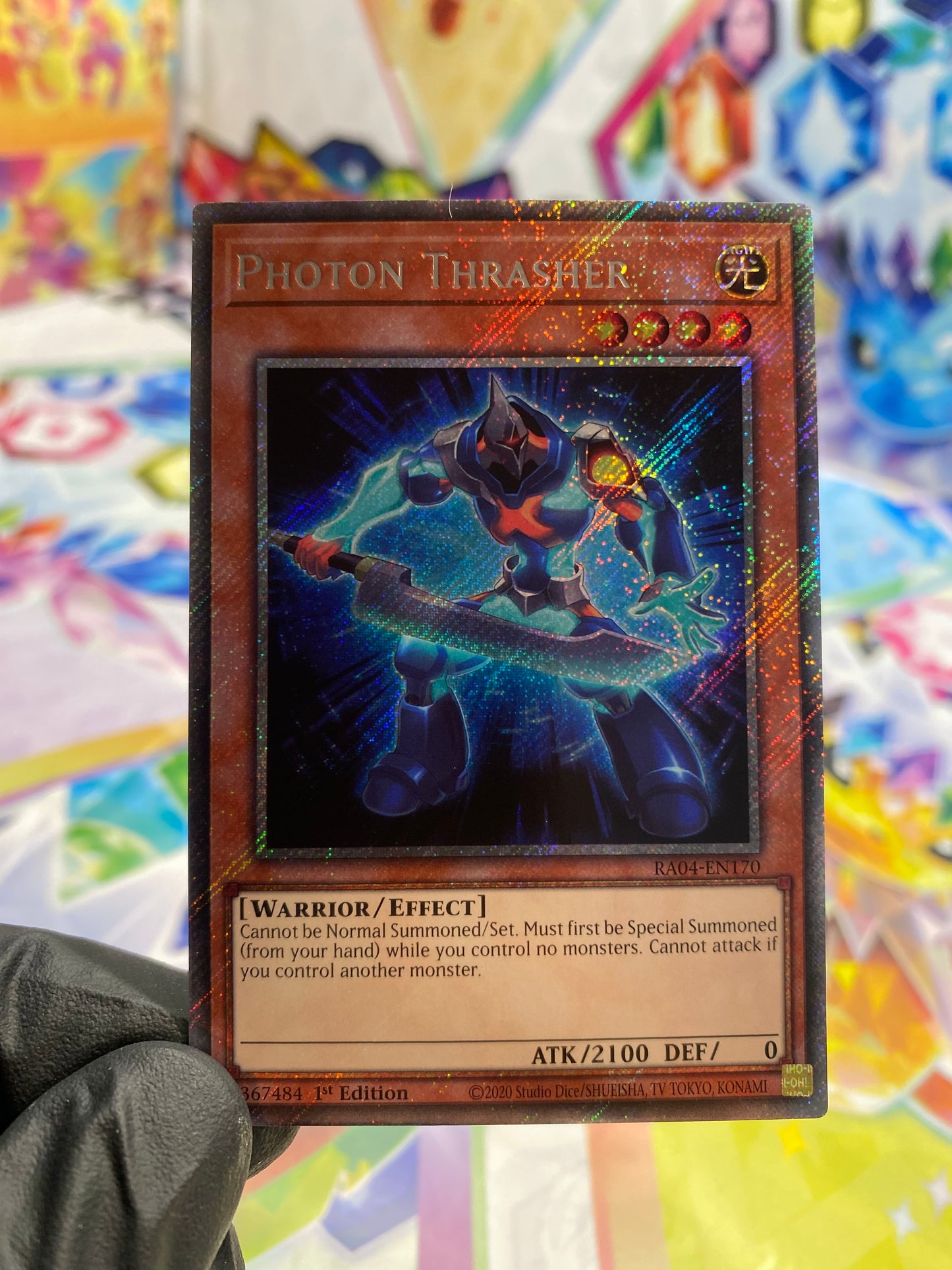 Yu-Gi-Oh! Photon Thrasher (RA04-EN170) Platinum Secret Rare - NM/M