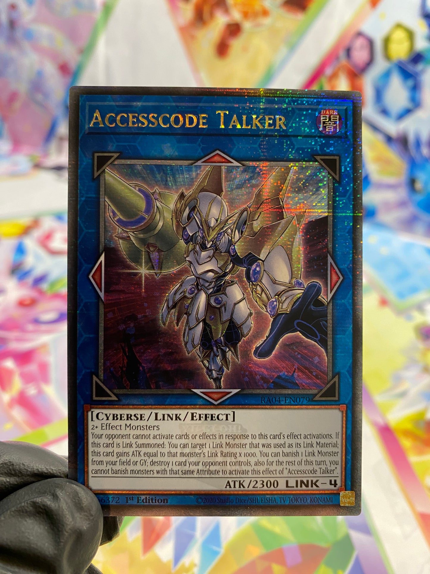 Yu-Gi-Oh! Accesscode Talker (RA04-EN079) Quarter Century Secret Rare - NM/M
