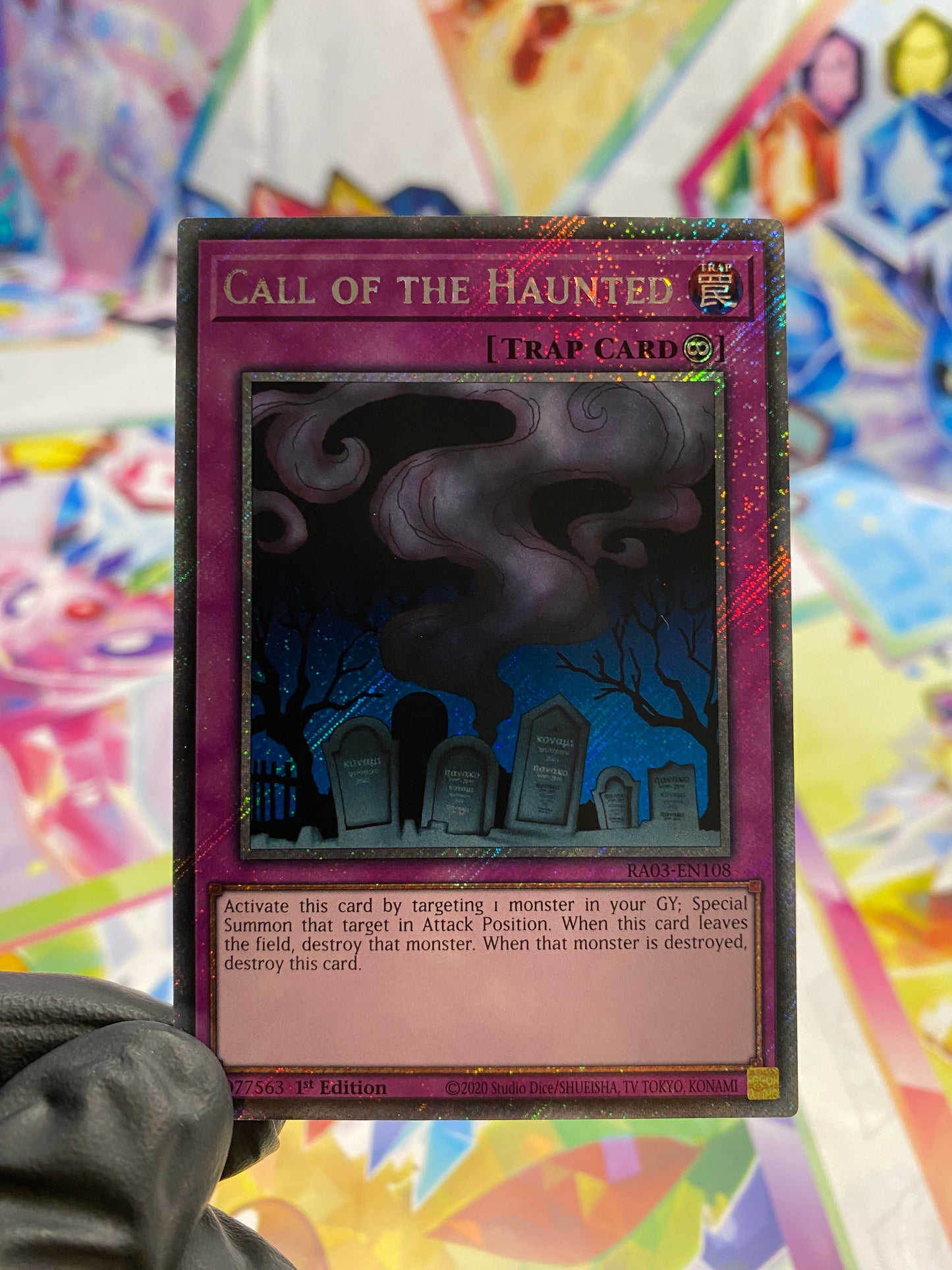 Yu-Gi-Oh! Call Of The Haunted (RA03-EN108) Platinum Secret Rare - NM/M