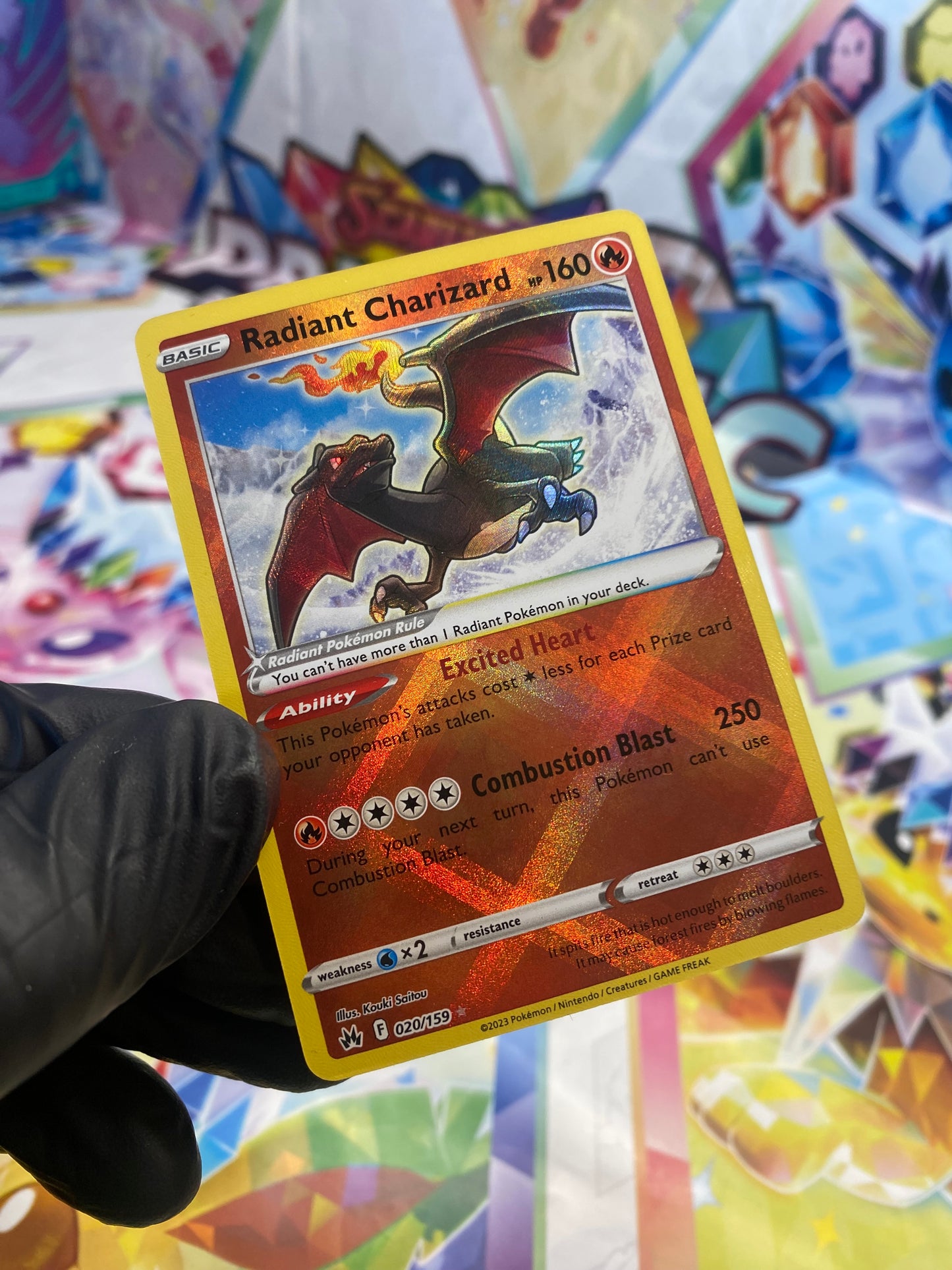 Pokémon Radiant Charizard #020 - NM/M