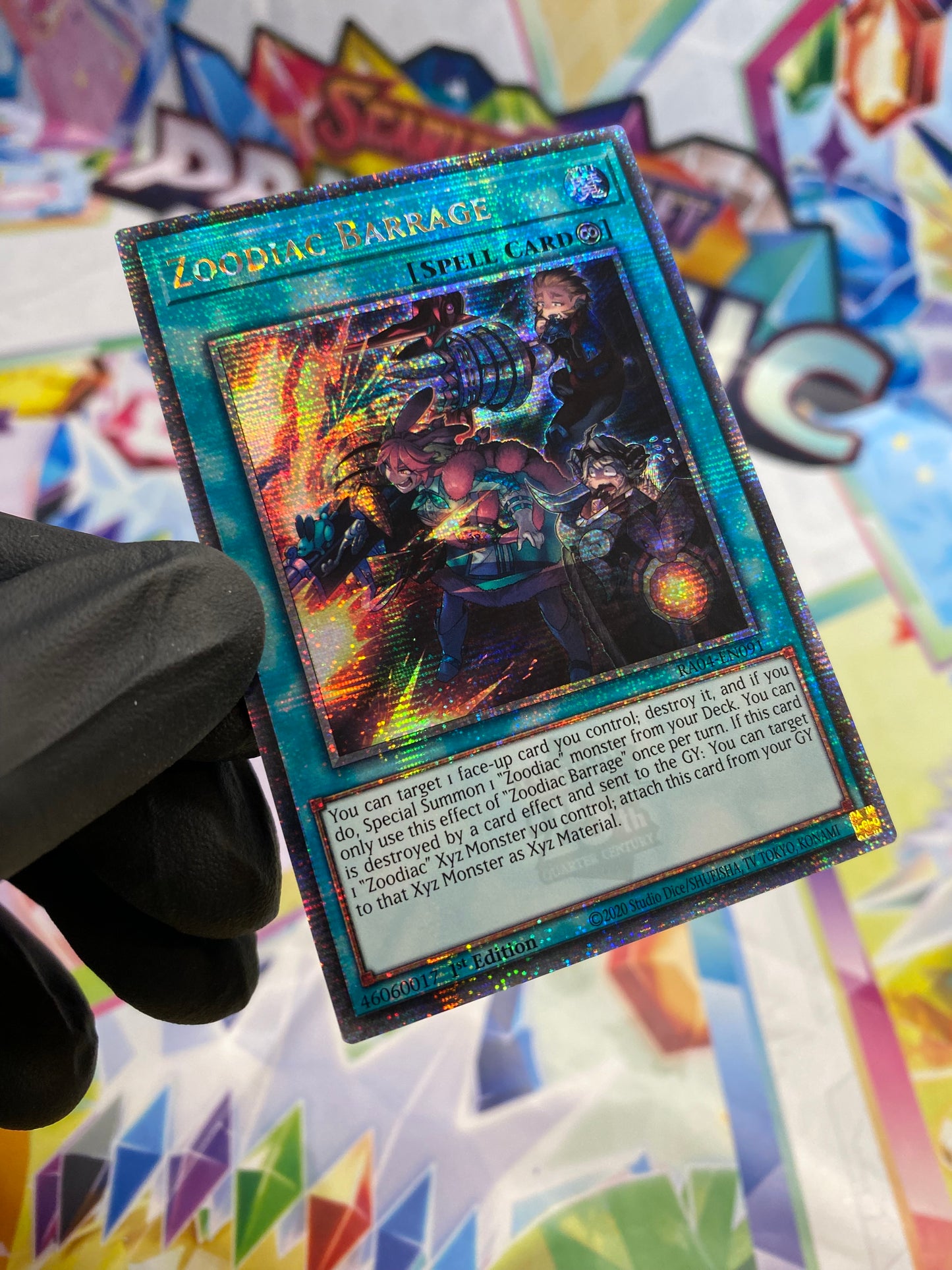 Yu-Gi-Oh! Zoodiac Barrage (RA04-EN091) Quarter Century Secret Rare - NM/M