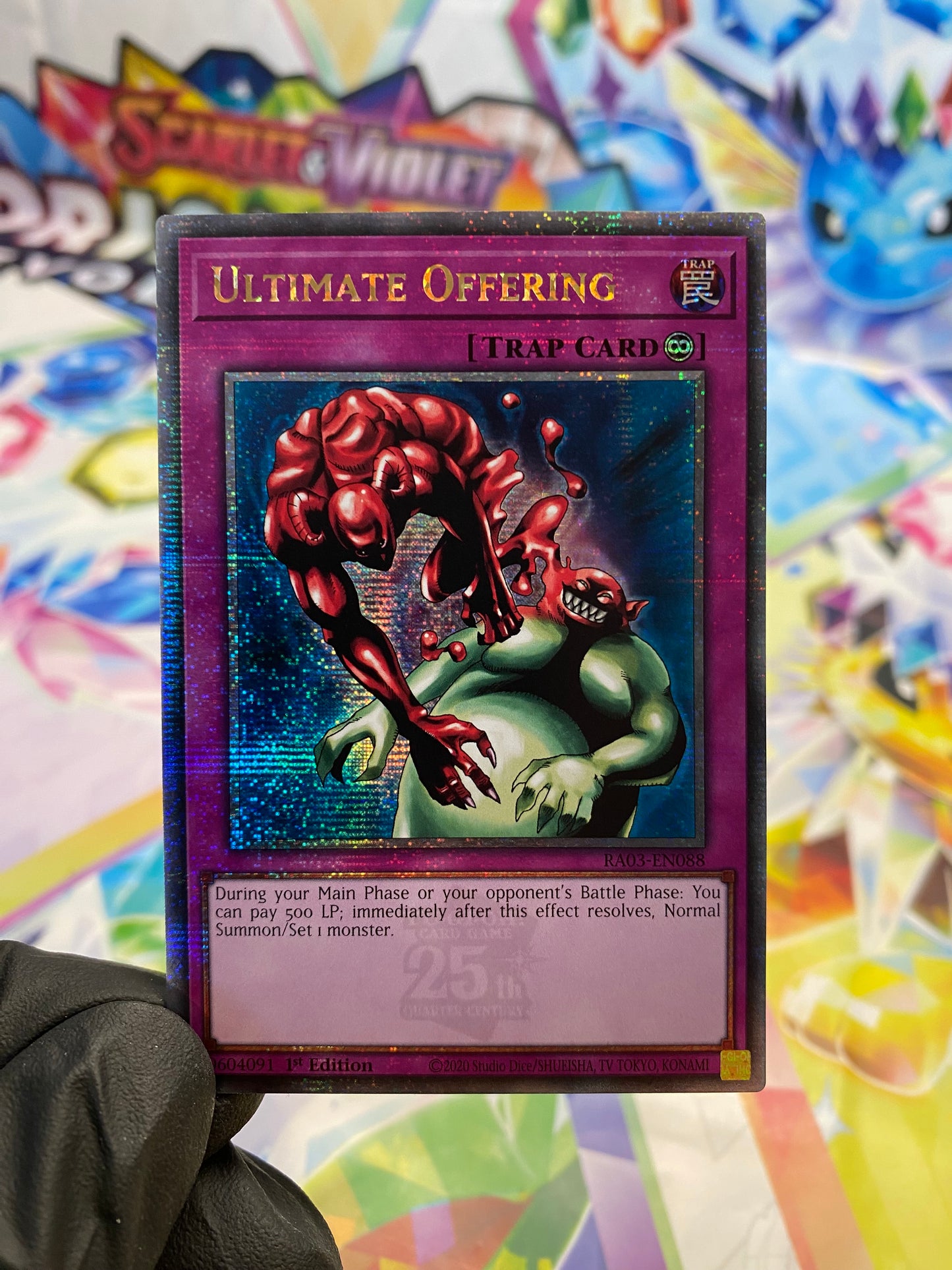 Yu-Gi-Oh! Ultimate Offering (RA03-EN088) Quarter Century Secret Rare - NM/M