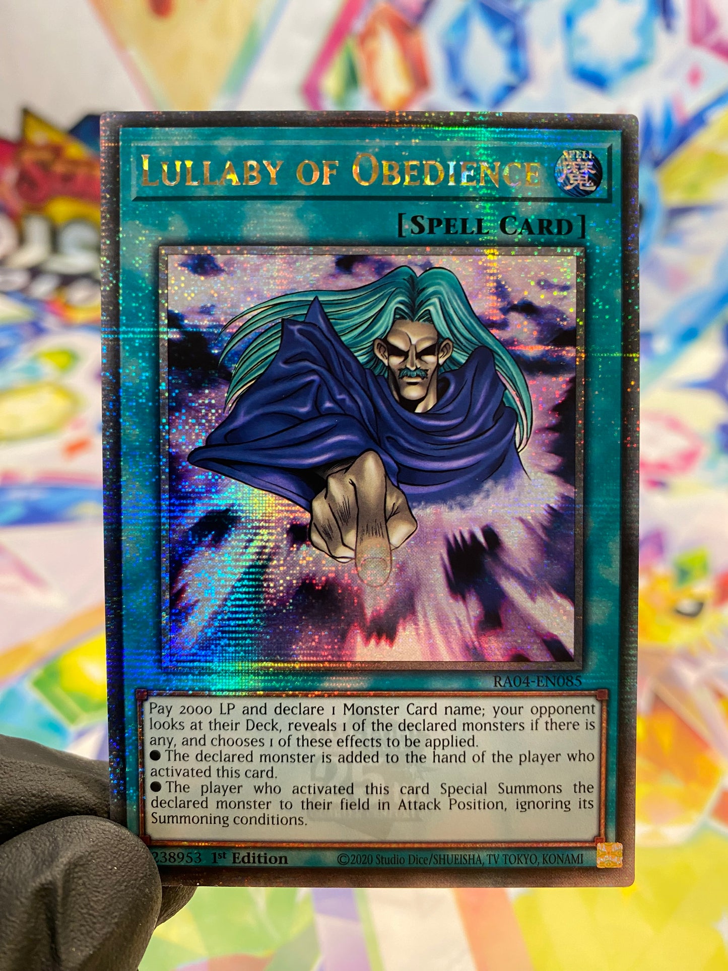Yu-Gi-Oh! Lullaby Of Obedience (RA04-EN085) Quarter Century Secret Rare - NM/M