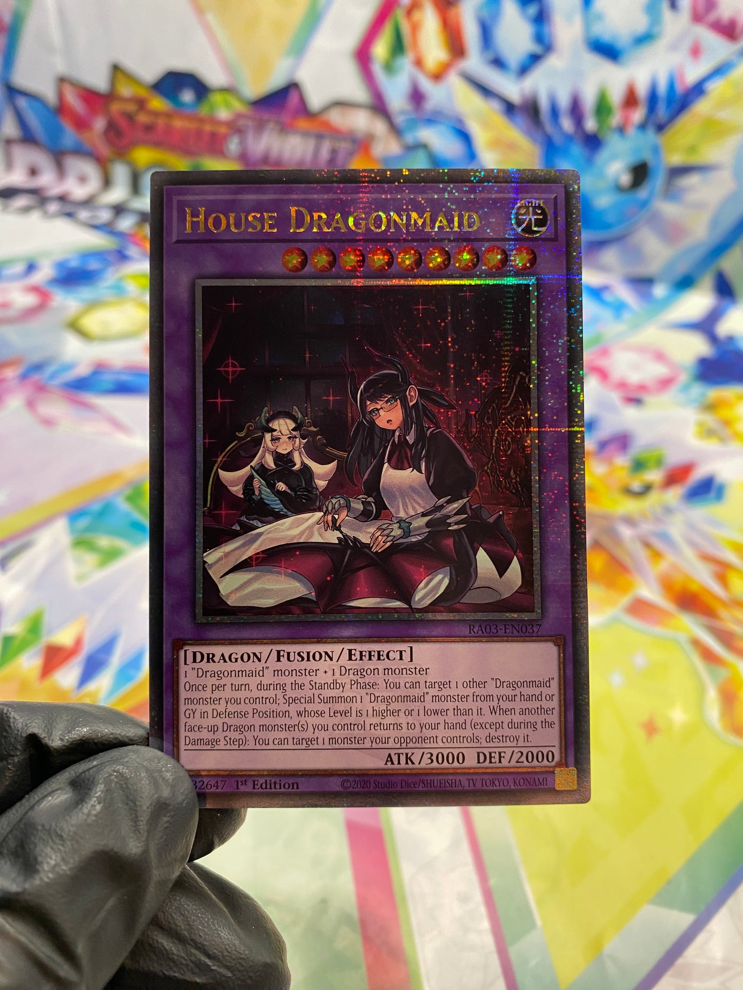 Yu-Gi-Oh! House Dragonmaid (RA03-EN037) Quarter Century Secret Rare - NM/M