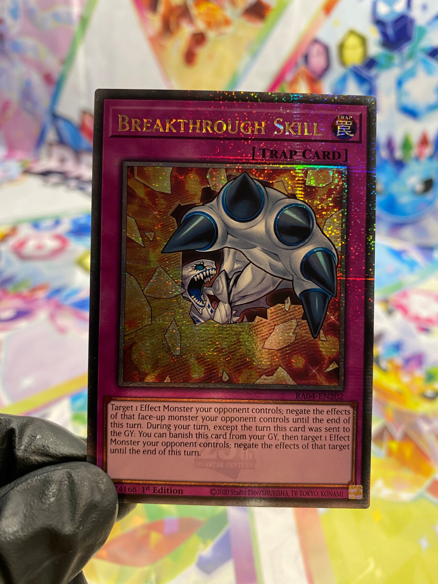Yu-Gi-Oh! Breakthrough Skill (RA04-EN202) Quarter Century Secret Rare - NM/M