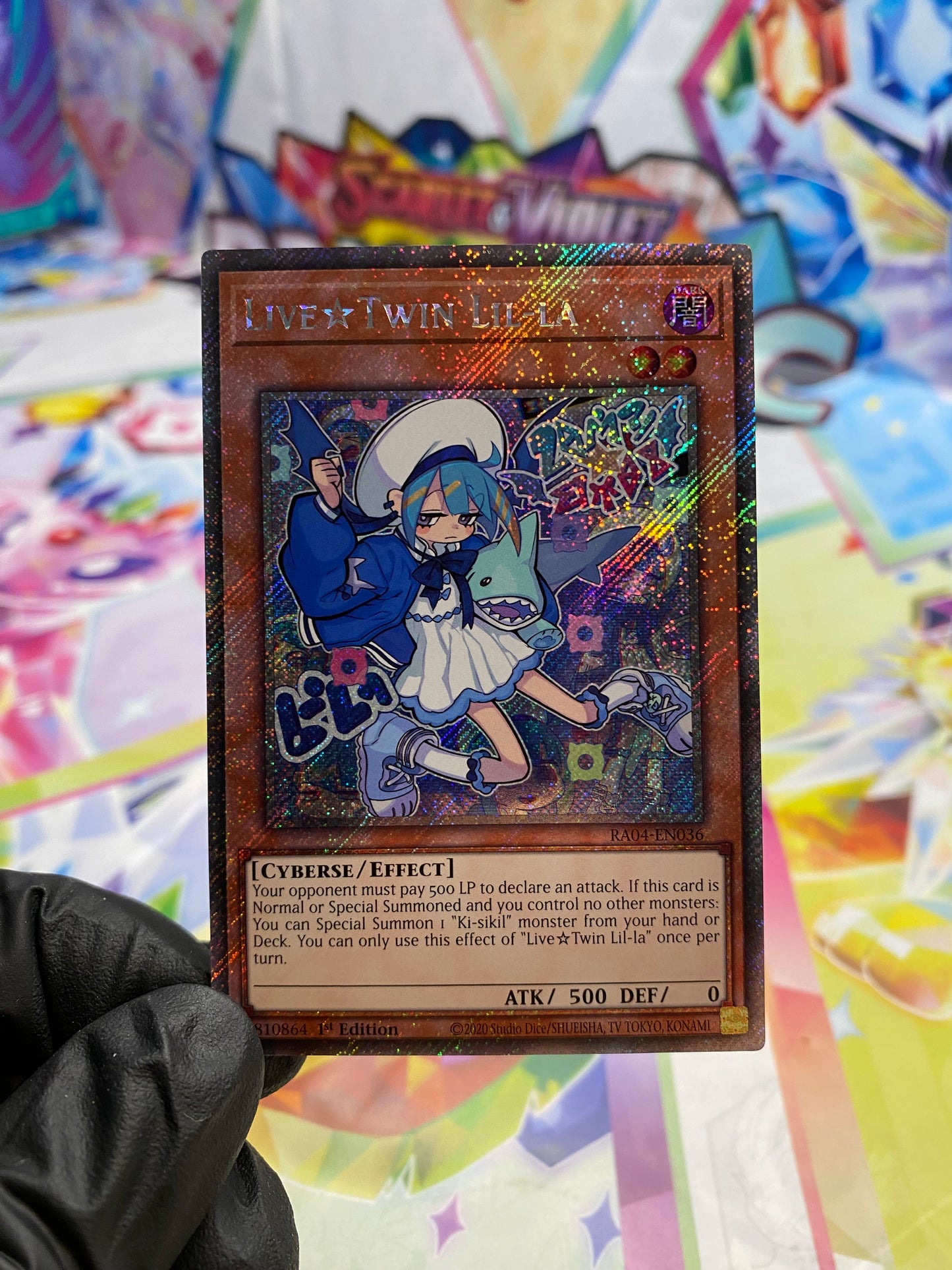 Yu-Gi-Oh! Live☆Twin Lil-la (RA04-EN036) Platinum Secret Rare - NM/M