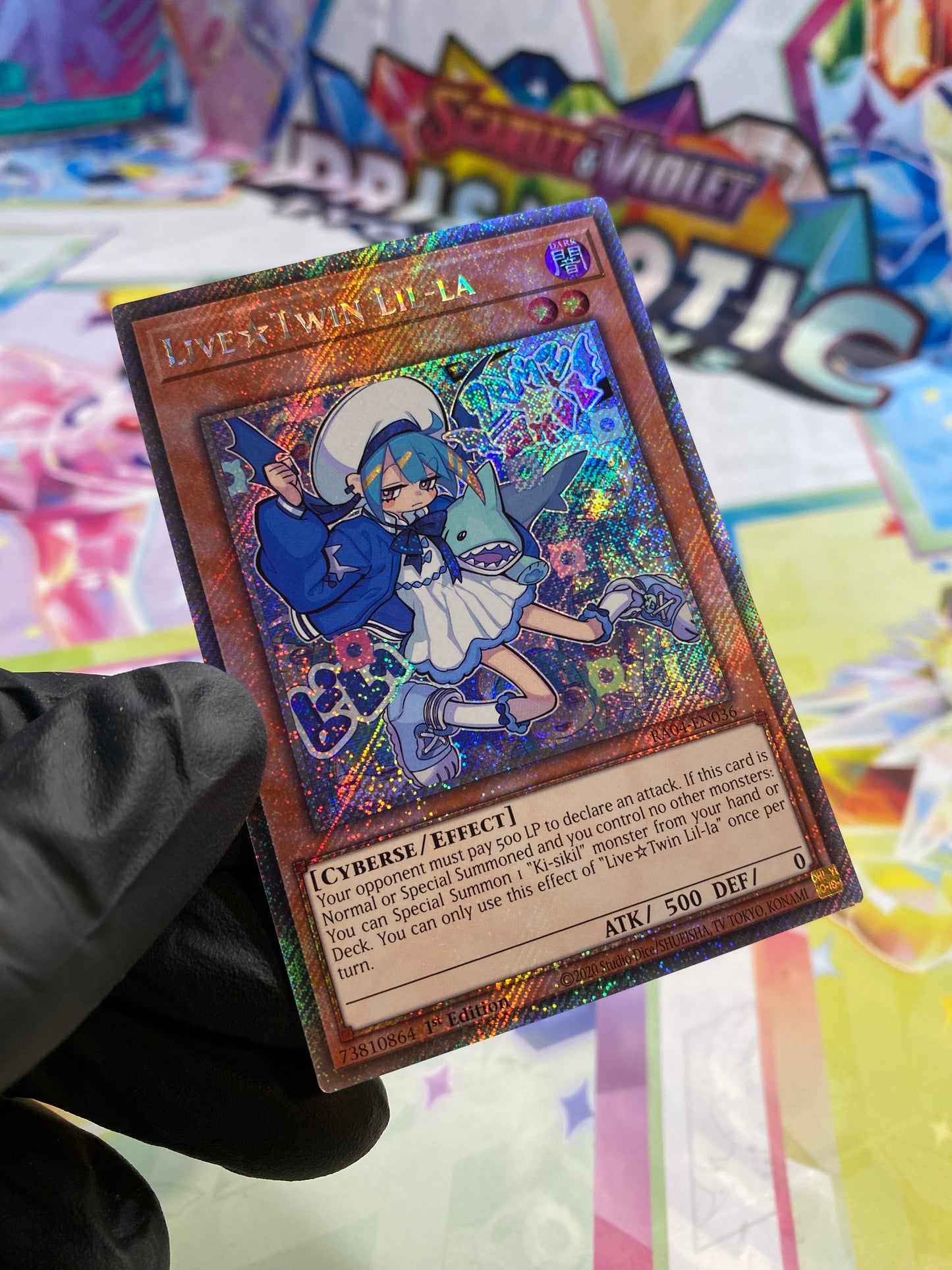 Yu-Gi-Oh! Live☆Twin Lil-la (RA04-EN036) Platinum Secret Rare - NM/M