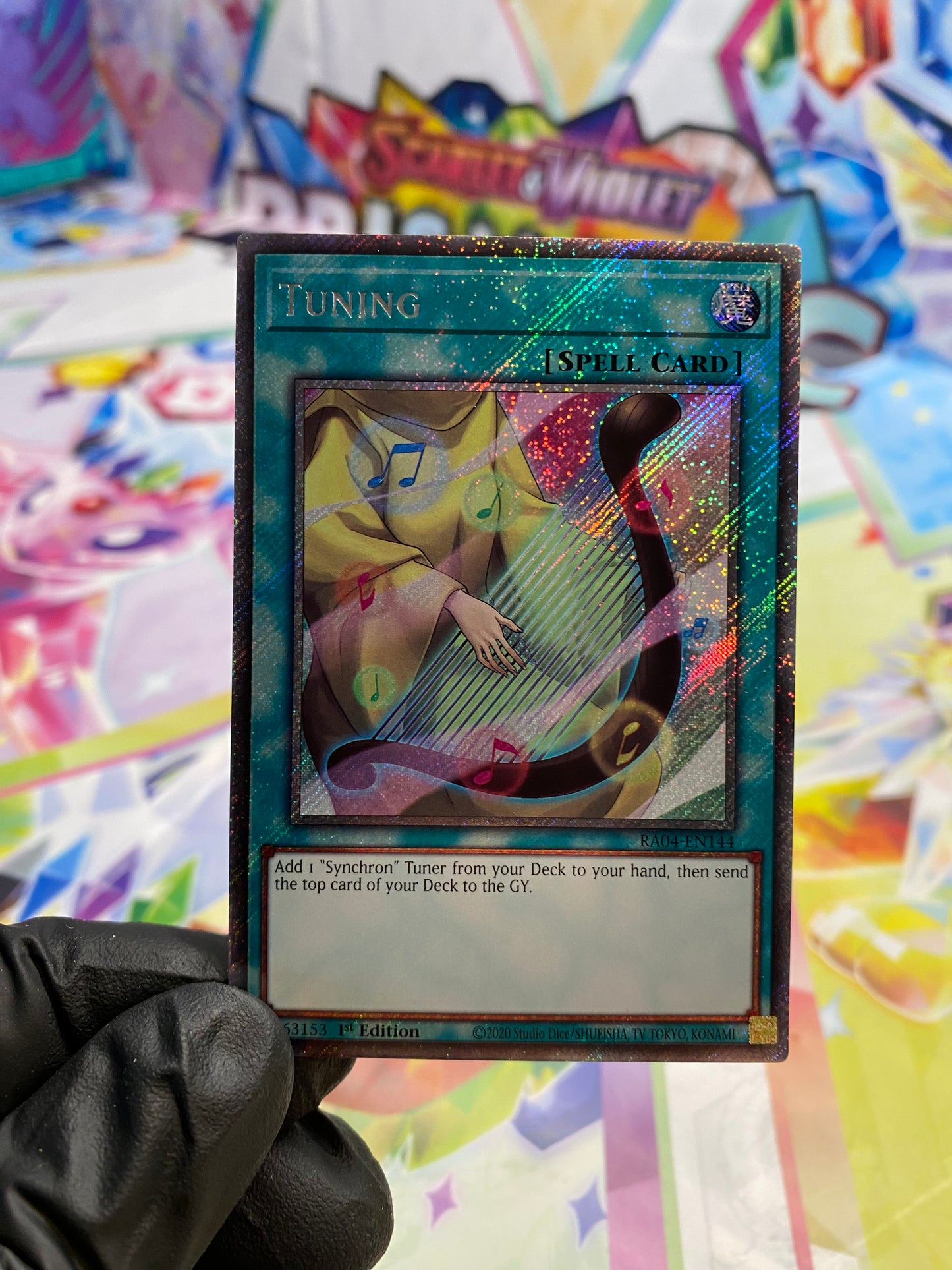 Yu-Gi-Oh! Tuning (RA04-EN144) Platinum Secret Rare - NM/M