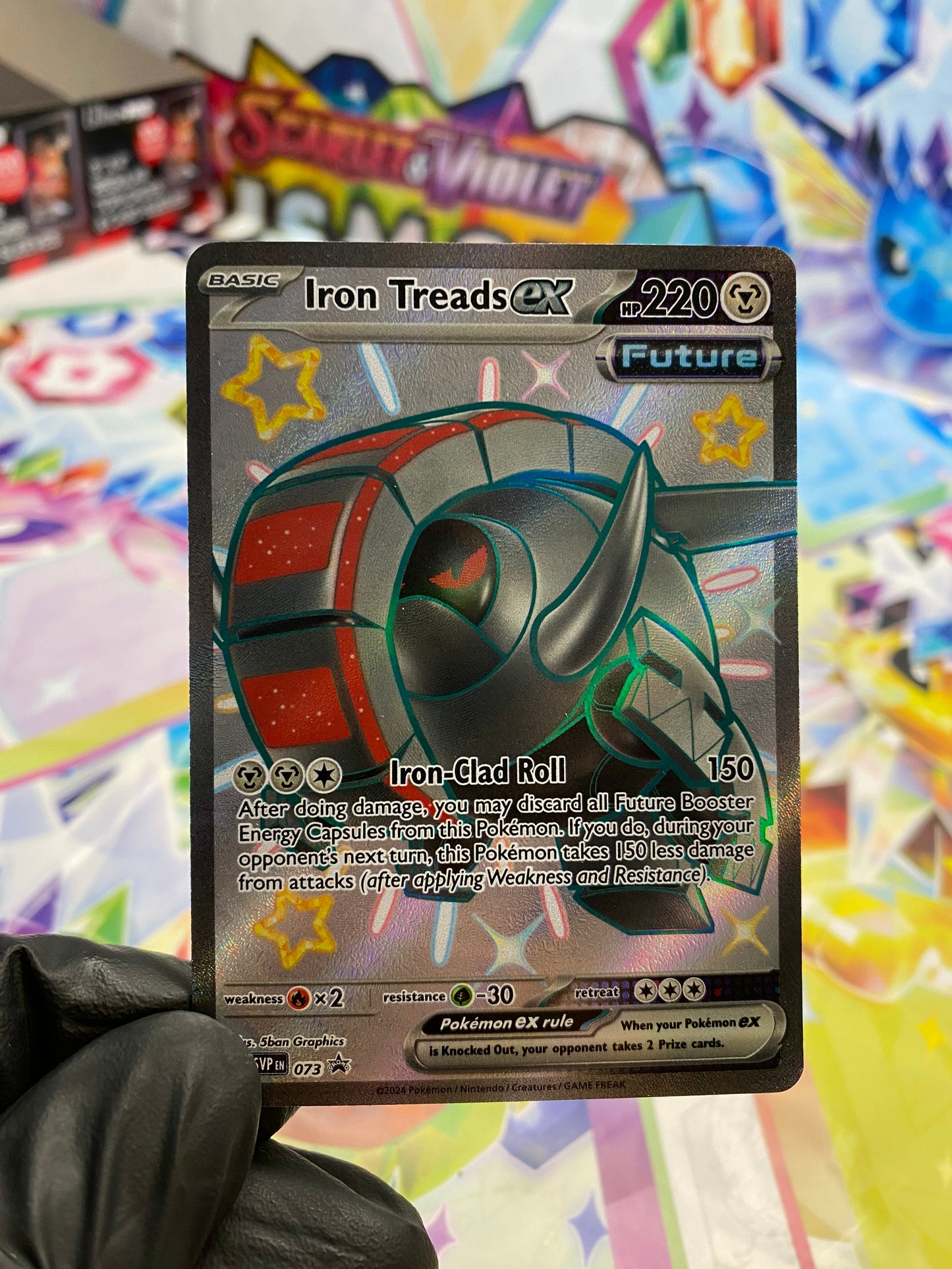 Pokémon Iron Treads Ex #073 Promo (SVP) - NM/M