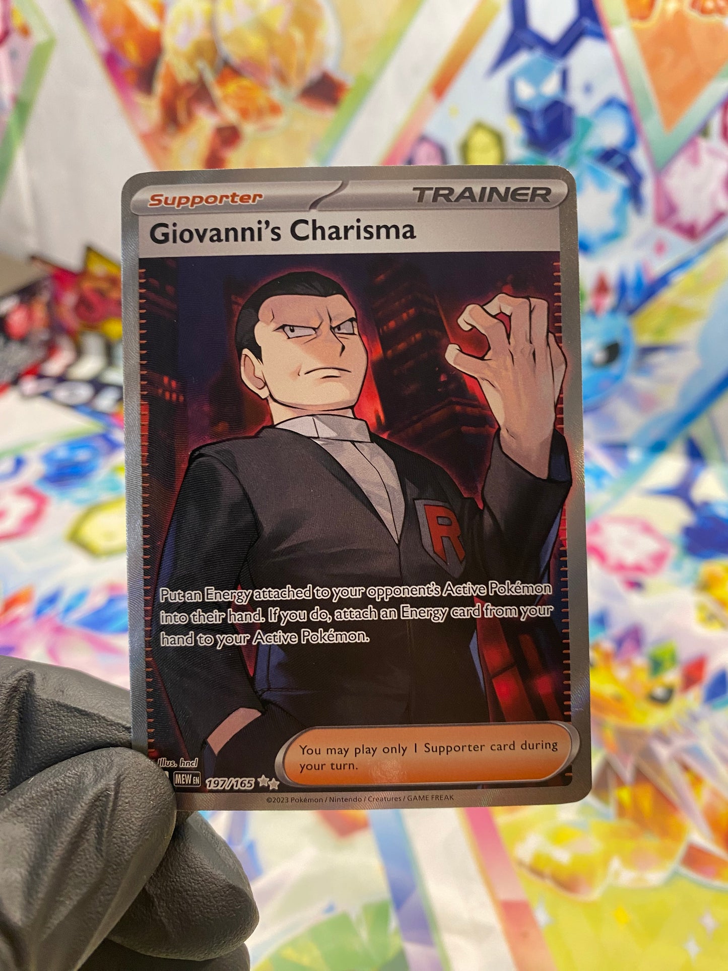 Pokémon Giovanni's Charisma #197 (151) - NM/M
