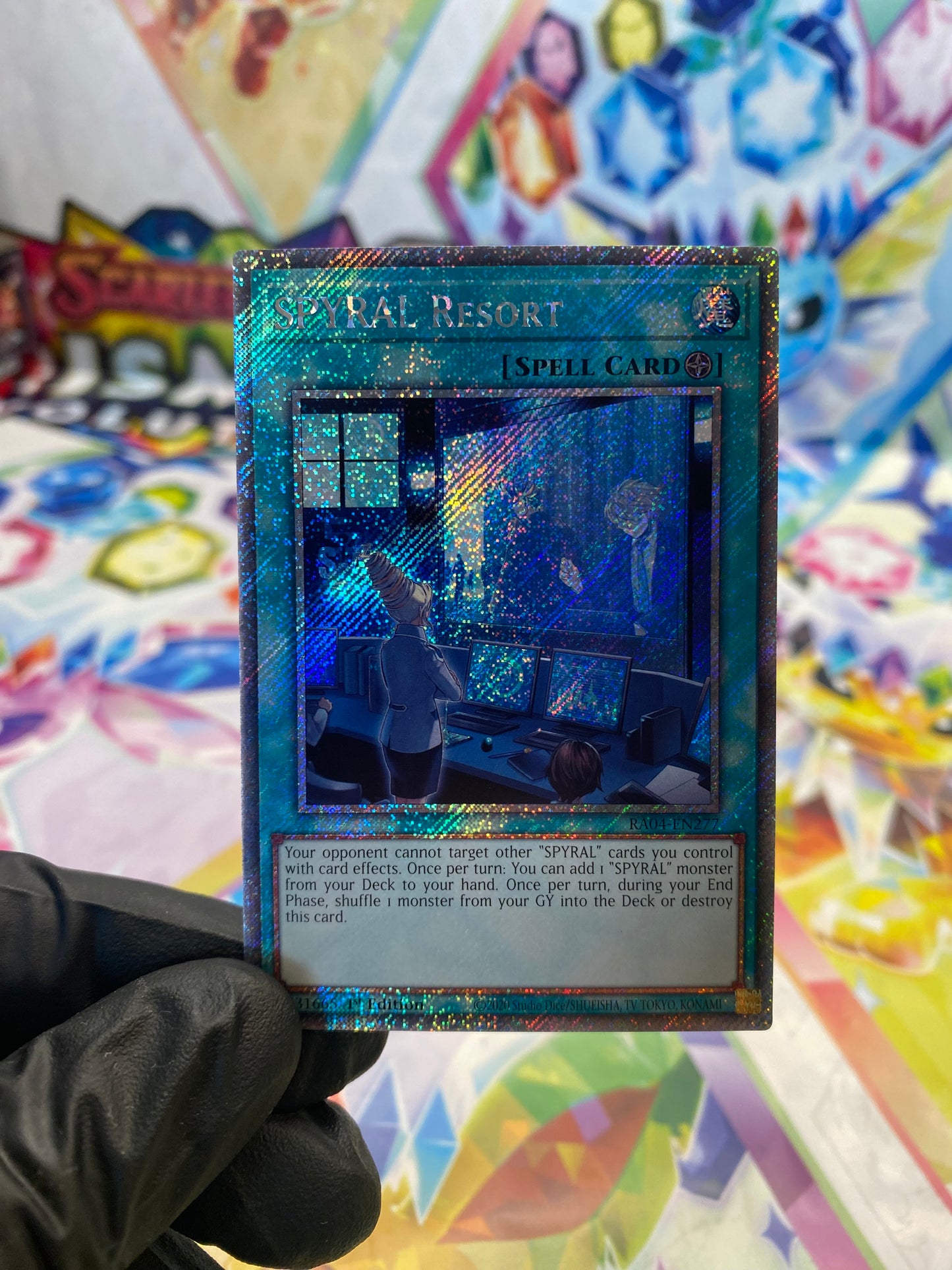 Yu-Gi-Oh! Spyral Resort (RA04-EN277) Platinum Secret Rare - NM/M