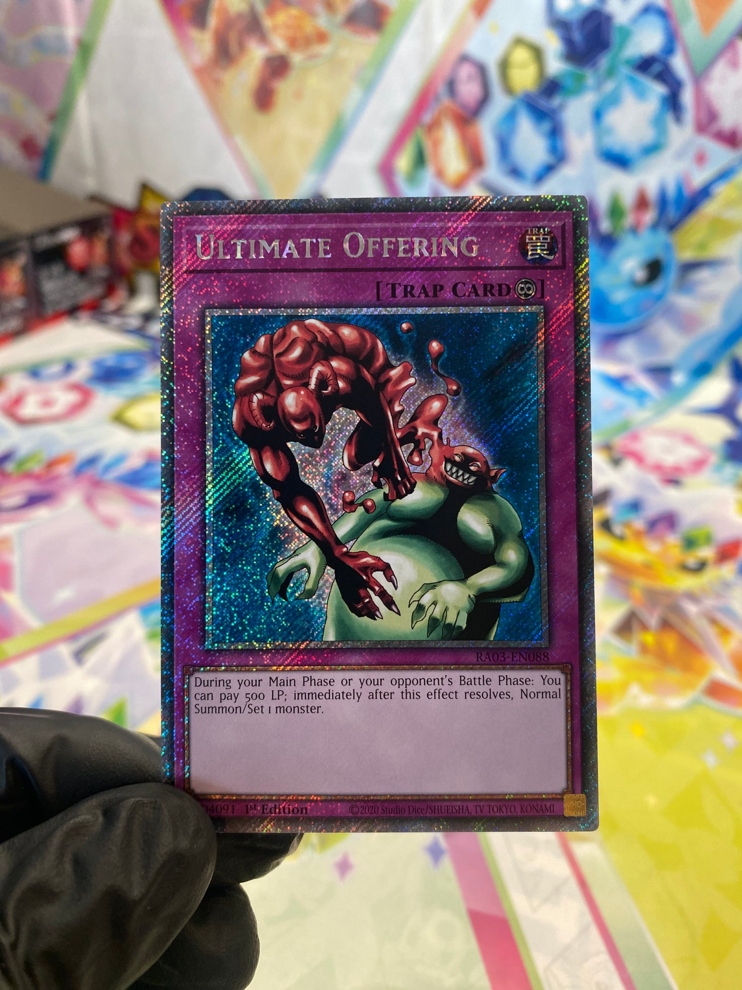 Yu-Gi-Oh! Ultimate Offering (RA03-EN088) Platinum Secret Rare - NM/M